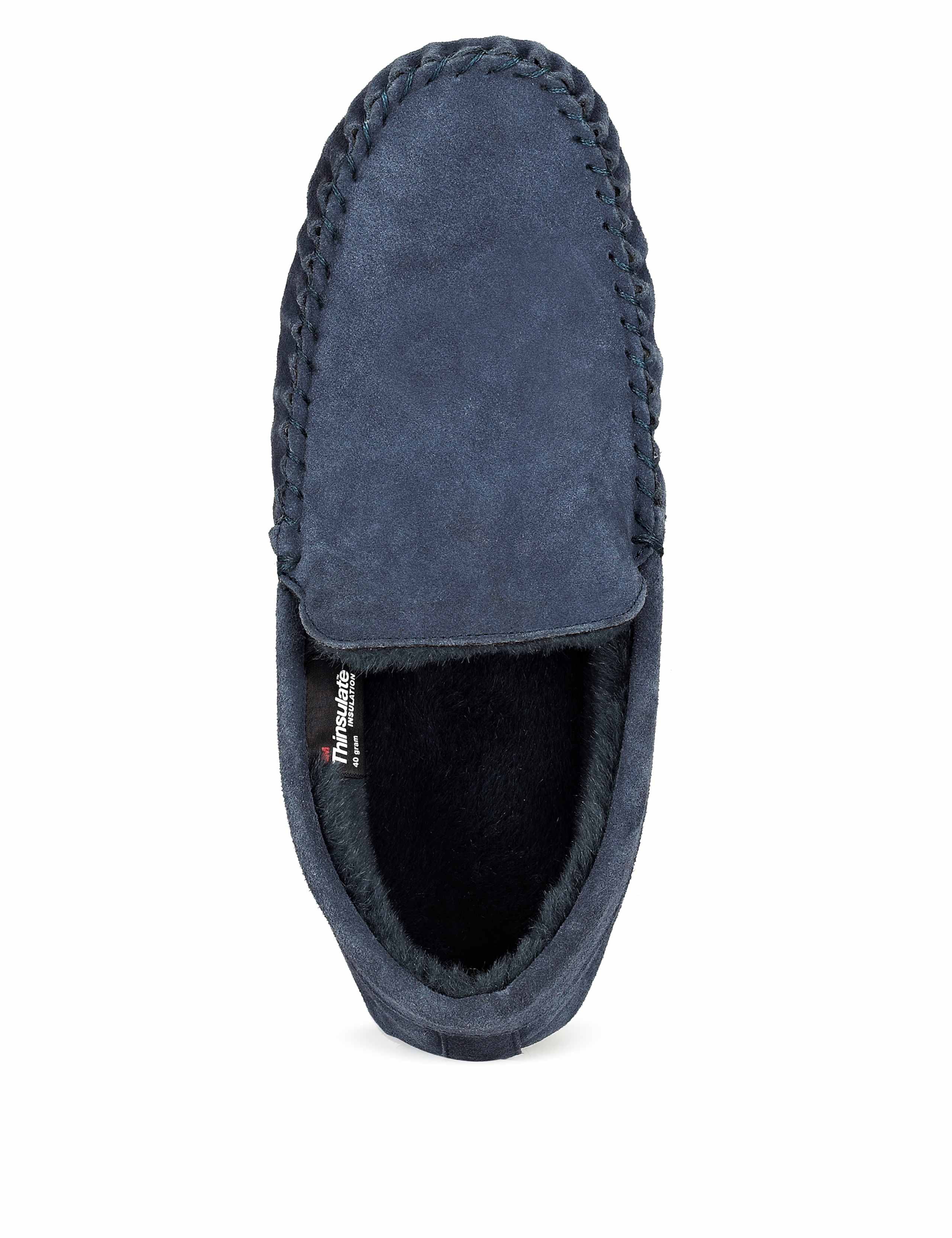 Suede Driving Slippers with Thinsulate™ 3 of 4