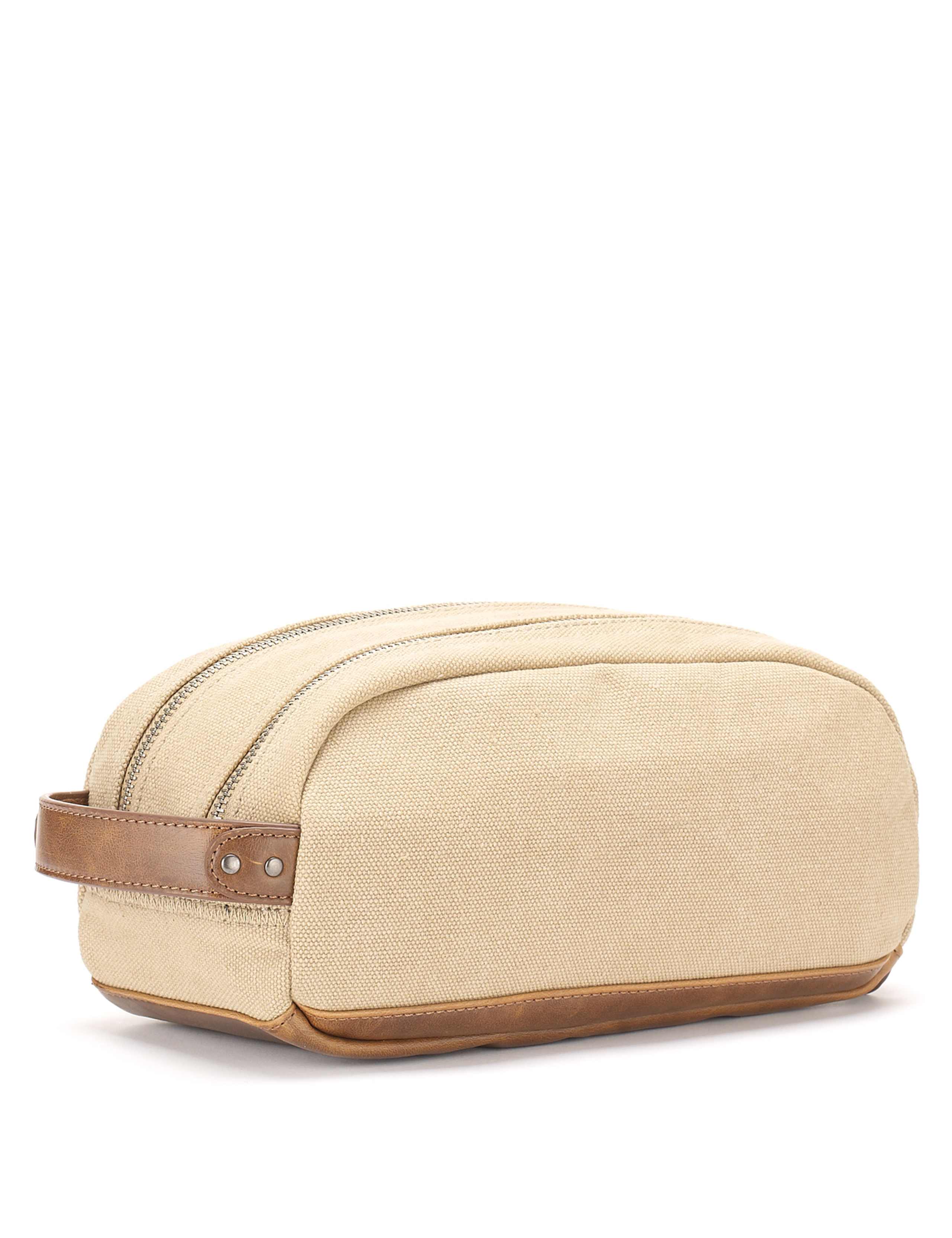 Pure Cotton Canvas Washbag 1 of 5