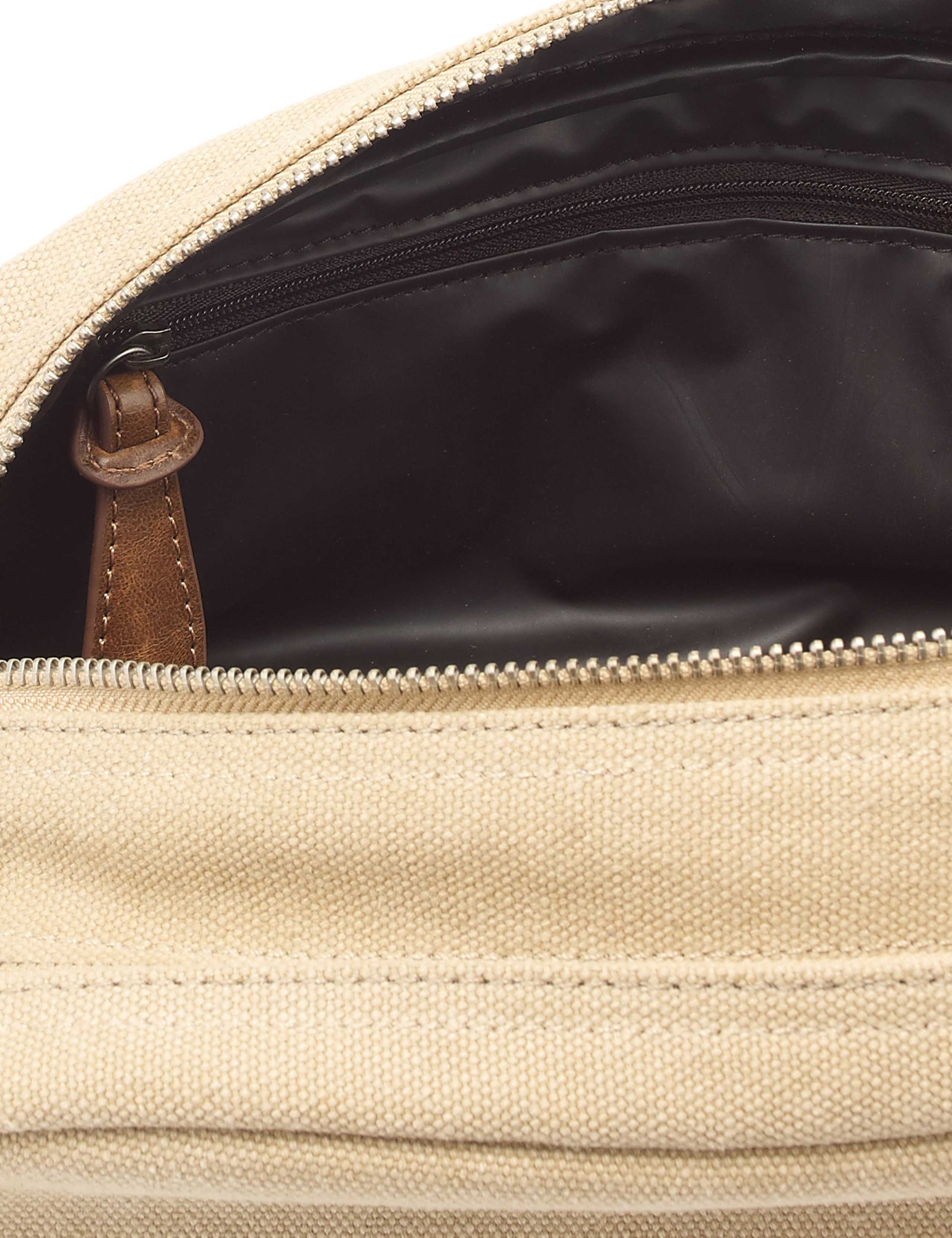 Pure Cotton Canvas Washbag 4 of 5