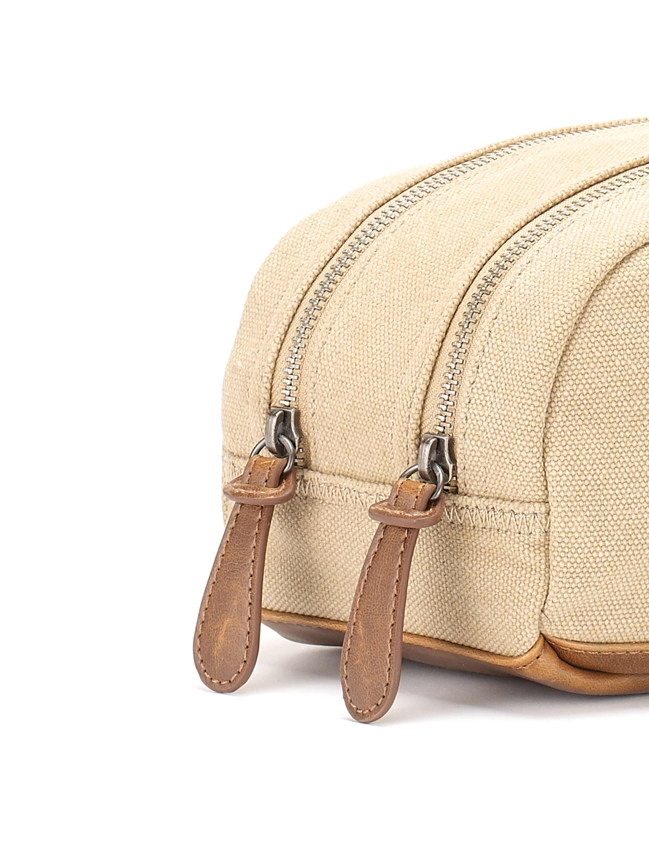 Pure Cotton Canvas Washbag 5 of 5