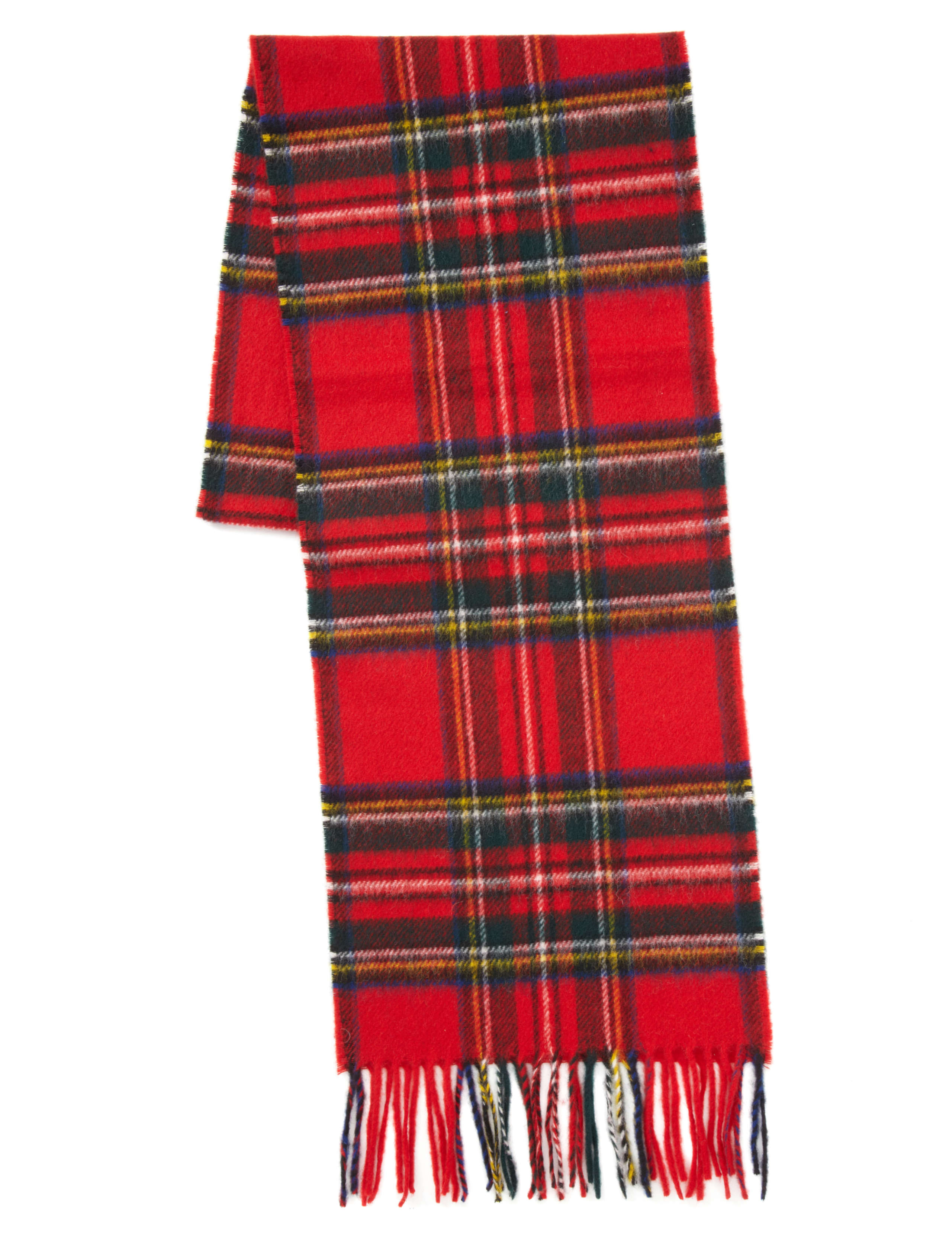 Pure Lambswool Checked Scarf 1 of 1