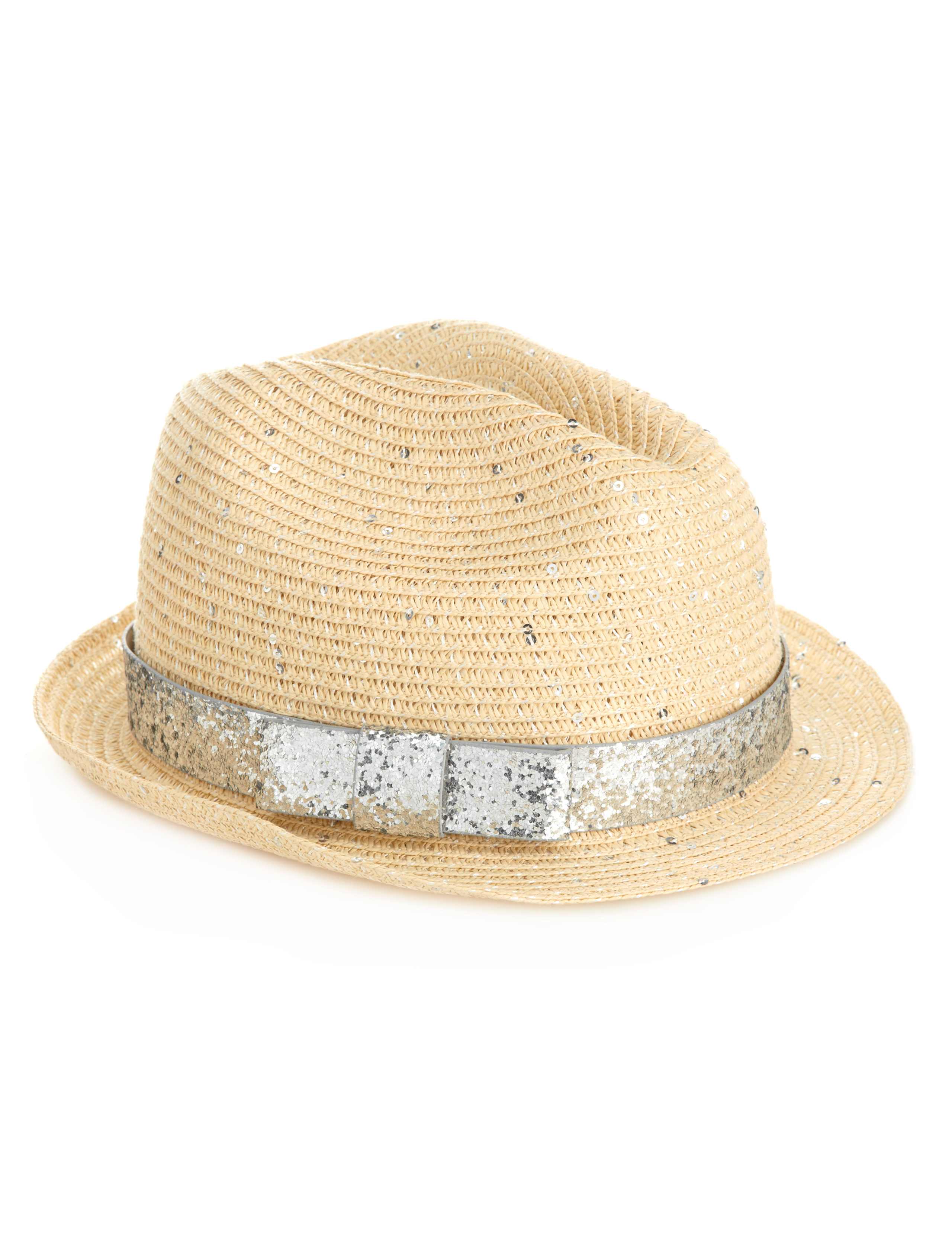 Sequin Embellished Trilby Hat (Older Girls) 1 of 1