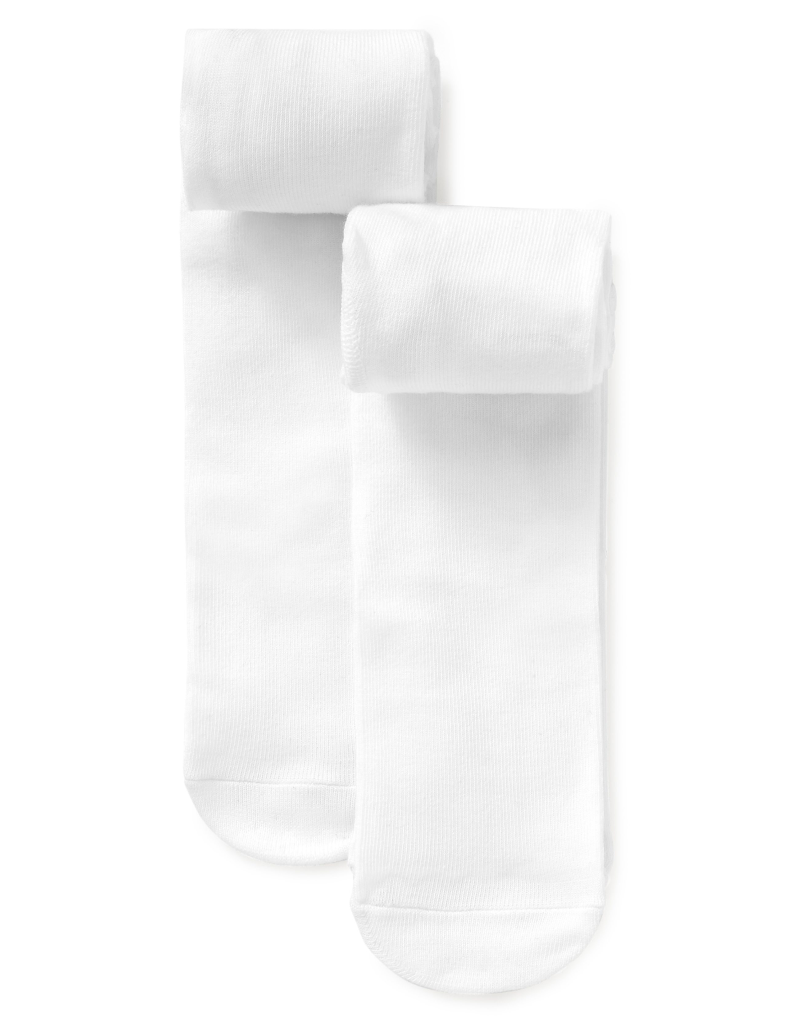 2 Pairs of Cotton Rich StaySoft™ Baby Tights (0 Month - 24 Months) 1 of 1