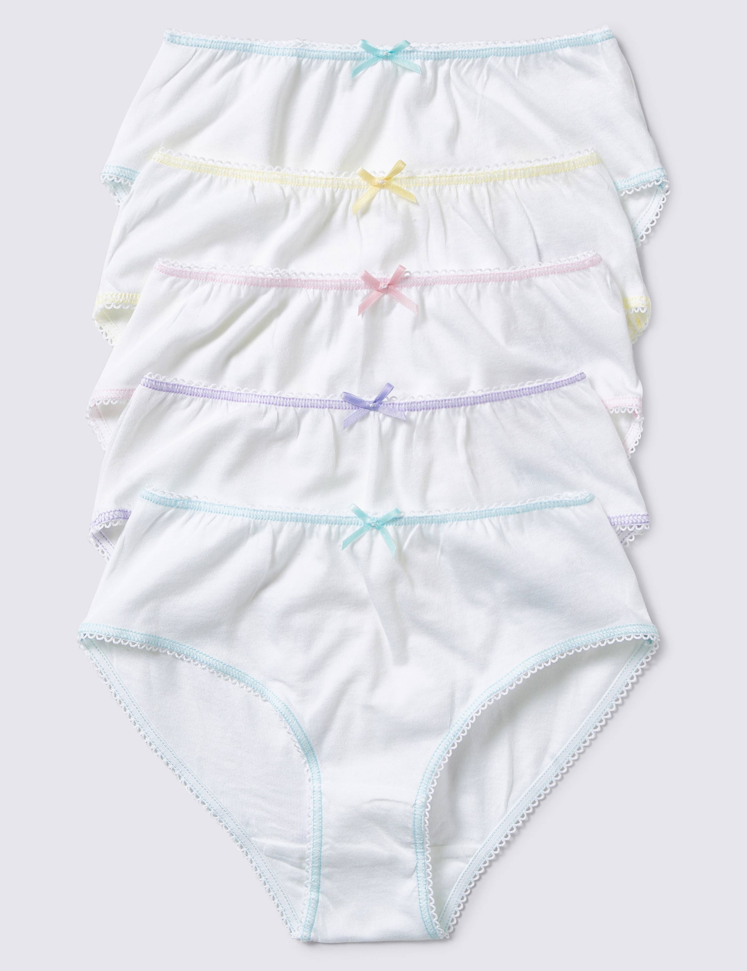 Pure Cotton Briefs (1-12 Years) 1 of 2
