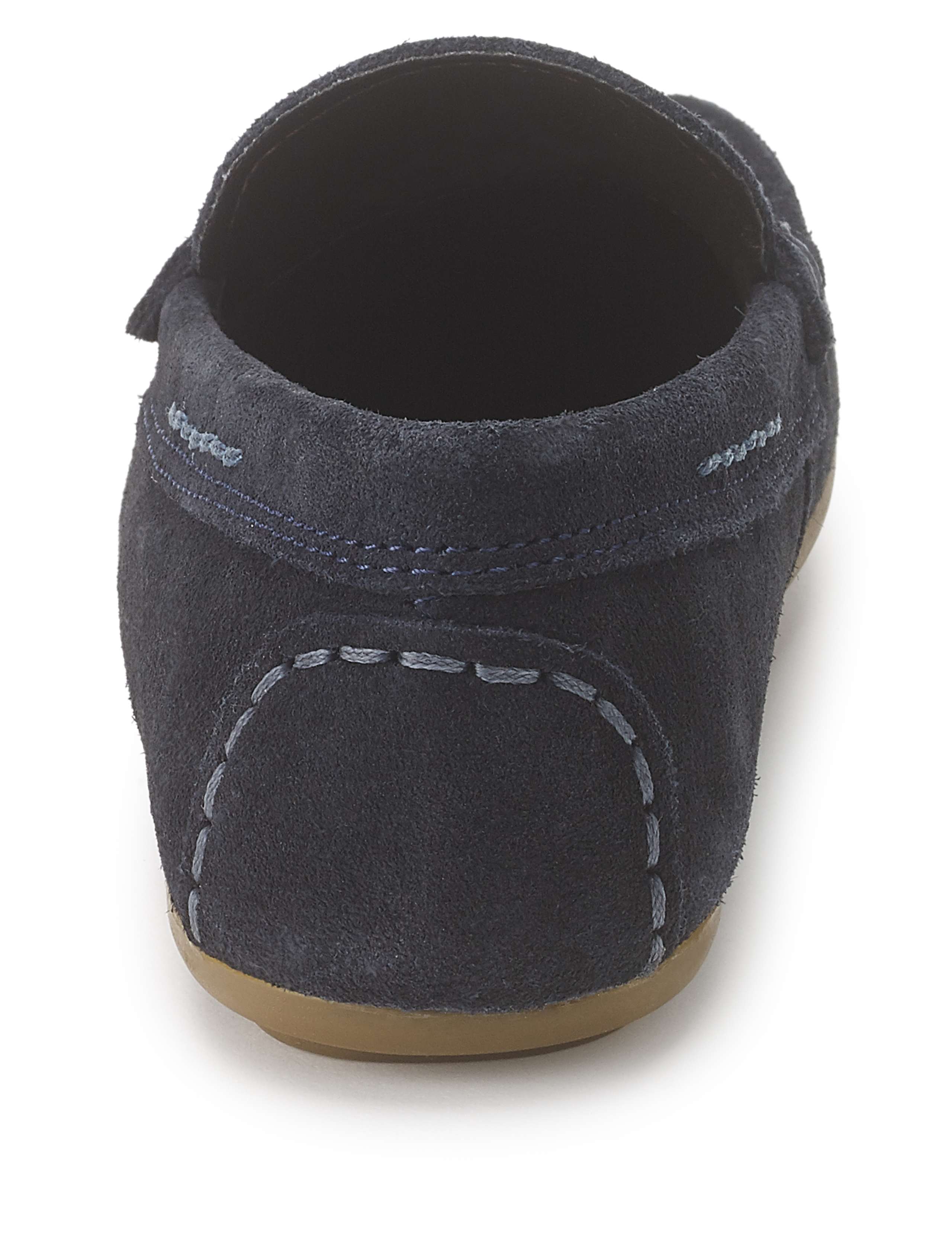 Kids' Suede Driving Moccasins 3 of 5