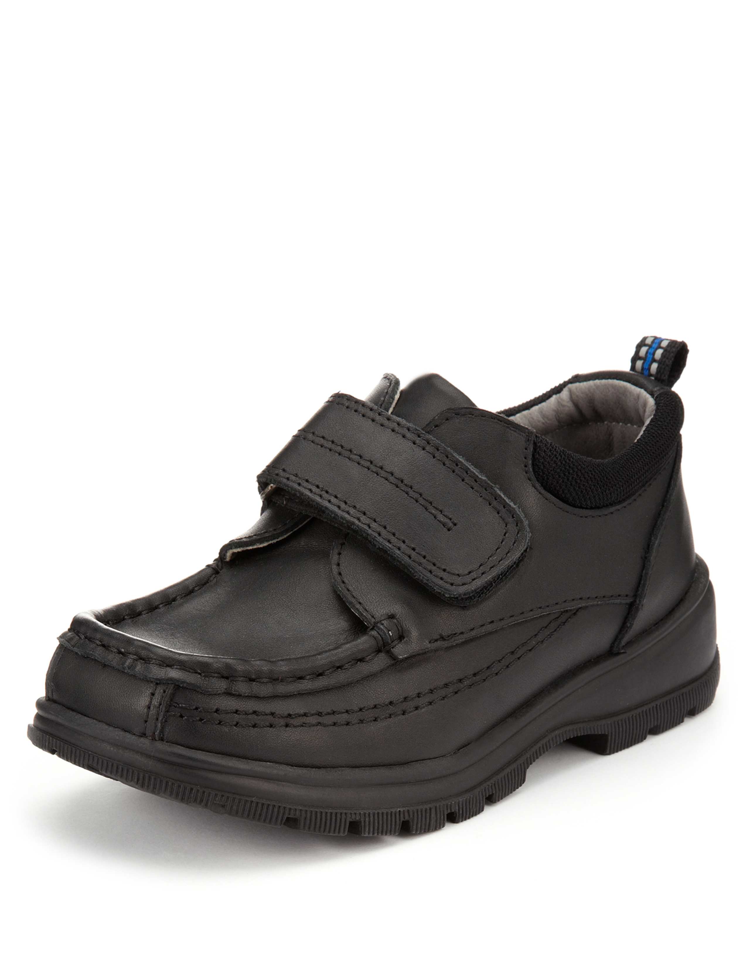 Leather Riptape School Shoes (Younger Boys) 1 of 4