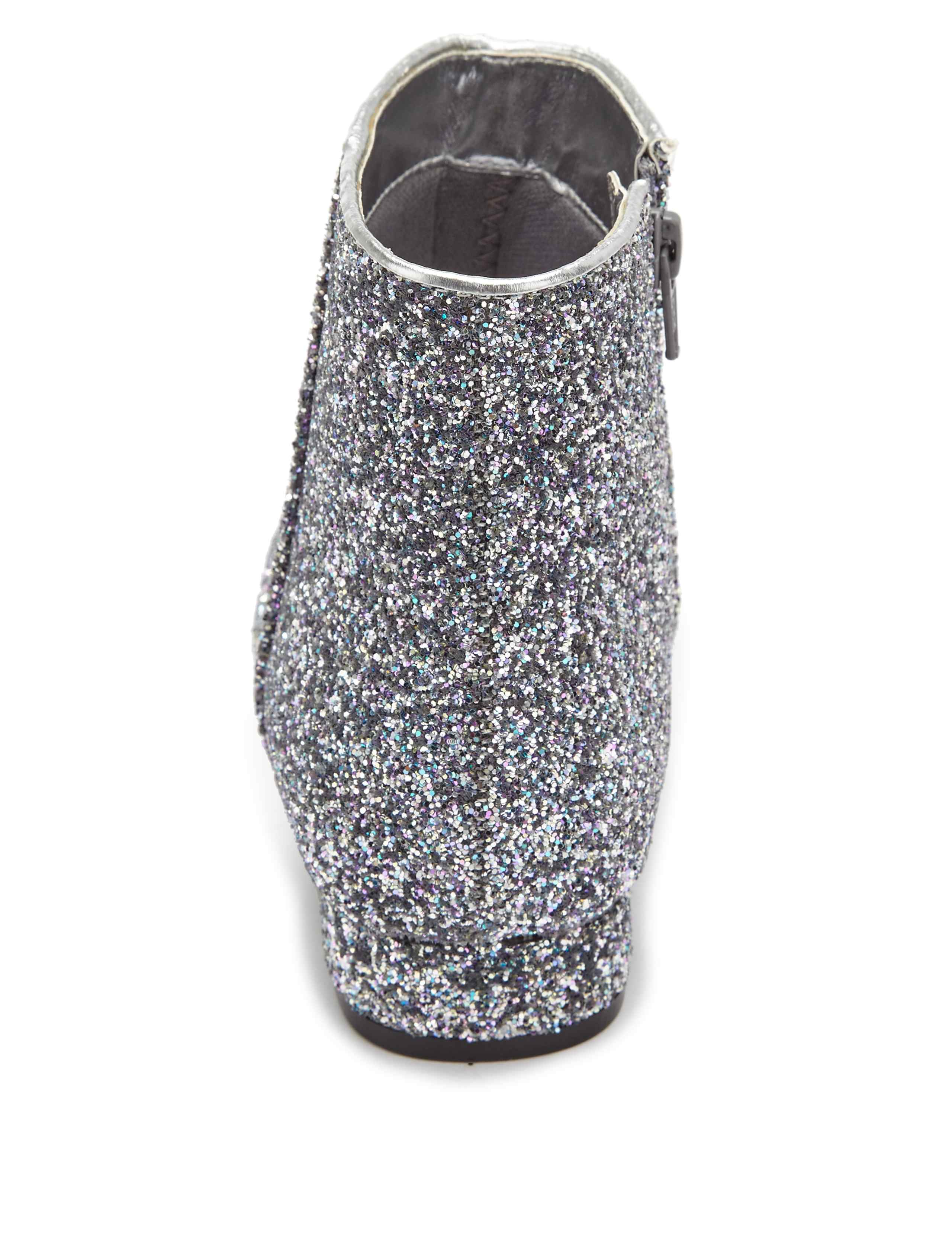 Glitter Effect Ankle Boots 2 of 5