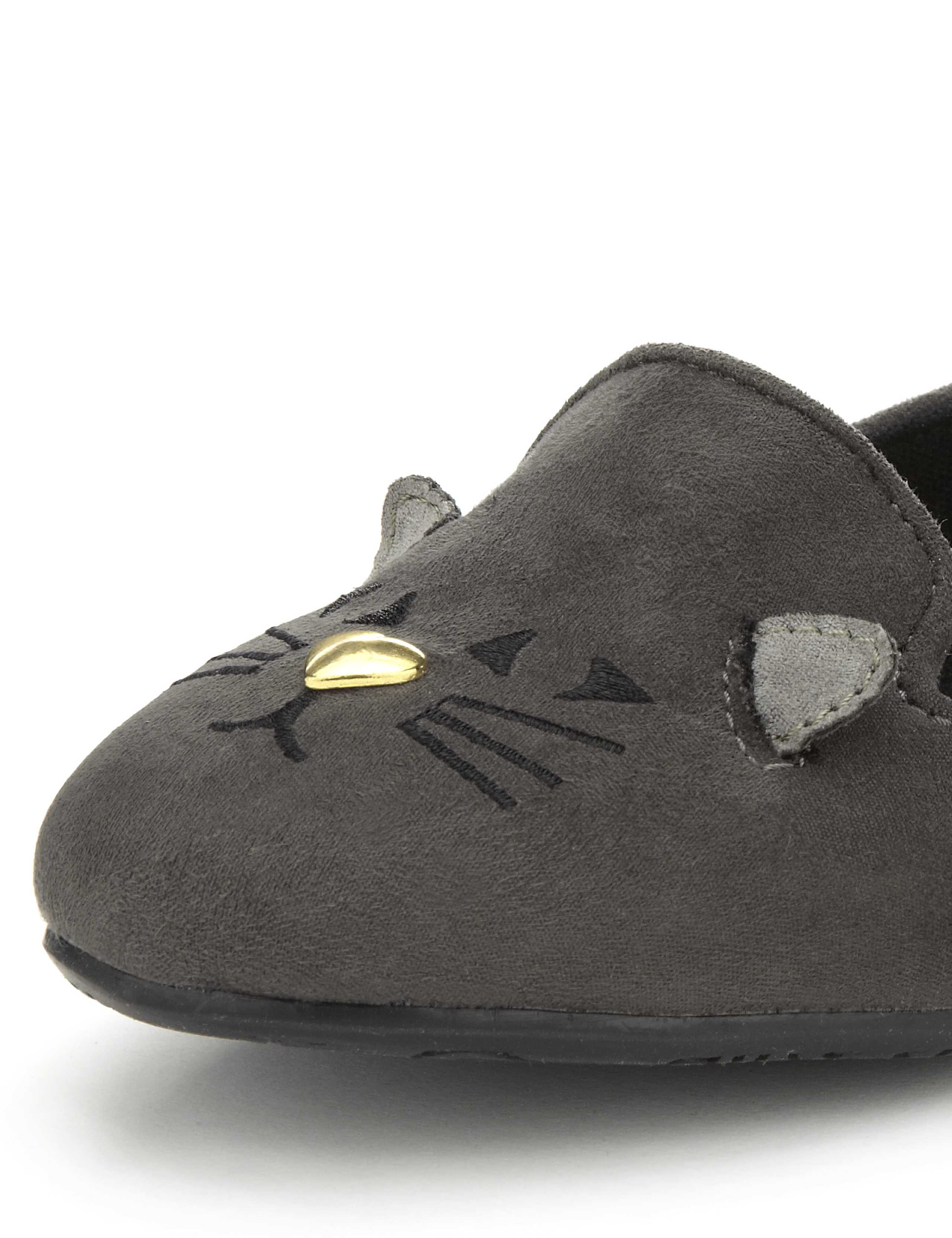 Cat Design Ballet Pumps 5 of 5