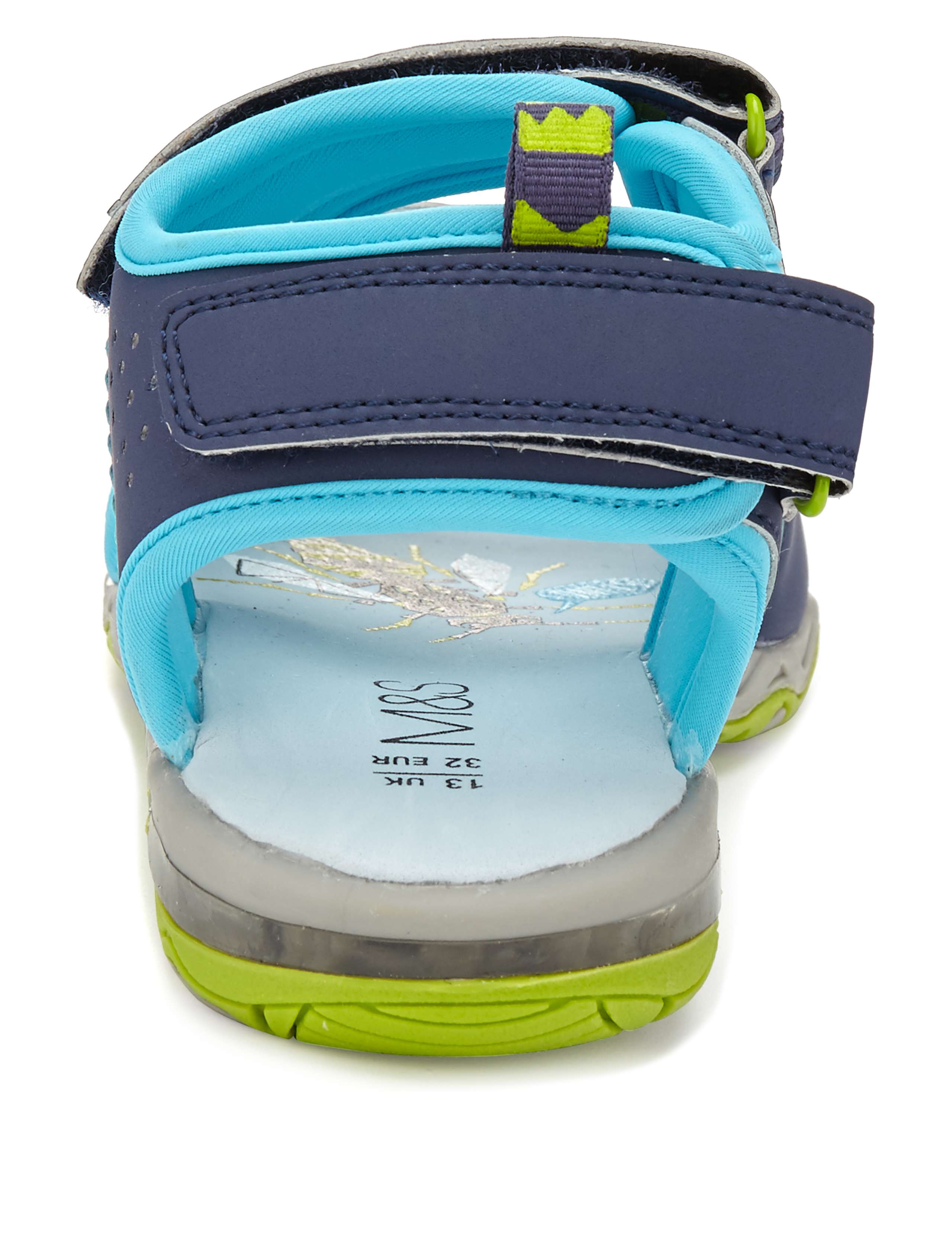 Kids' Flashing Lights Trekker Sandals 3 of 5