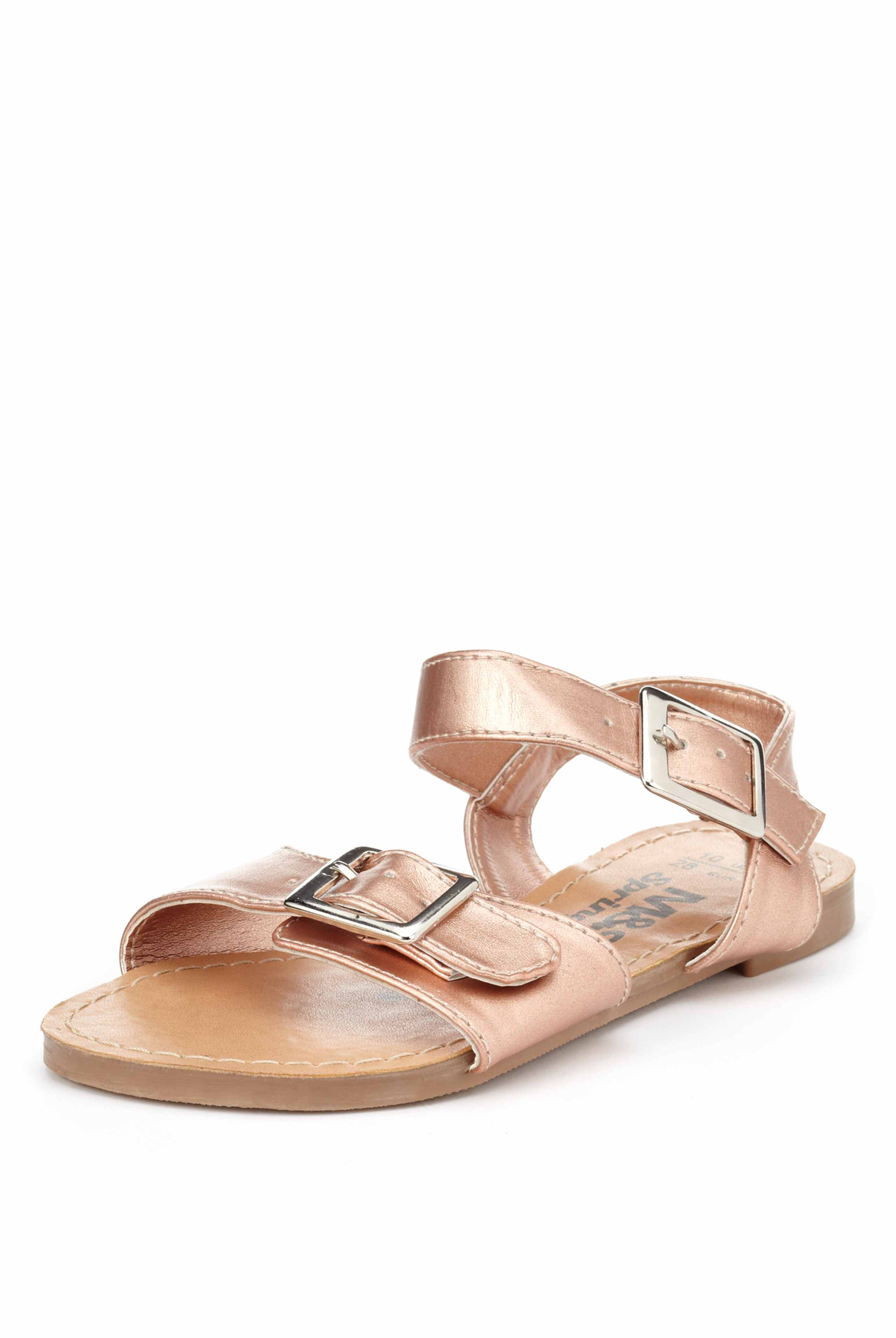 Double Buckle & Strap Sandals 1 of 1