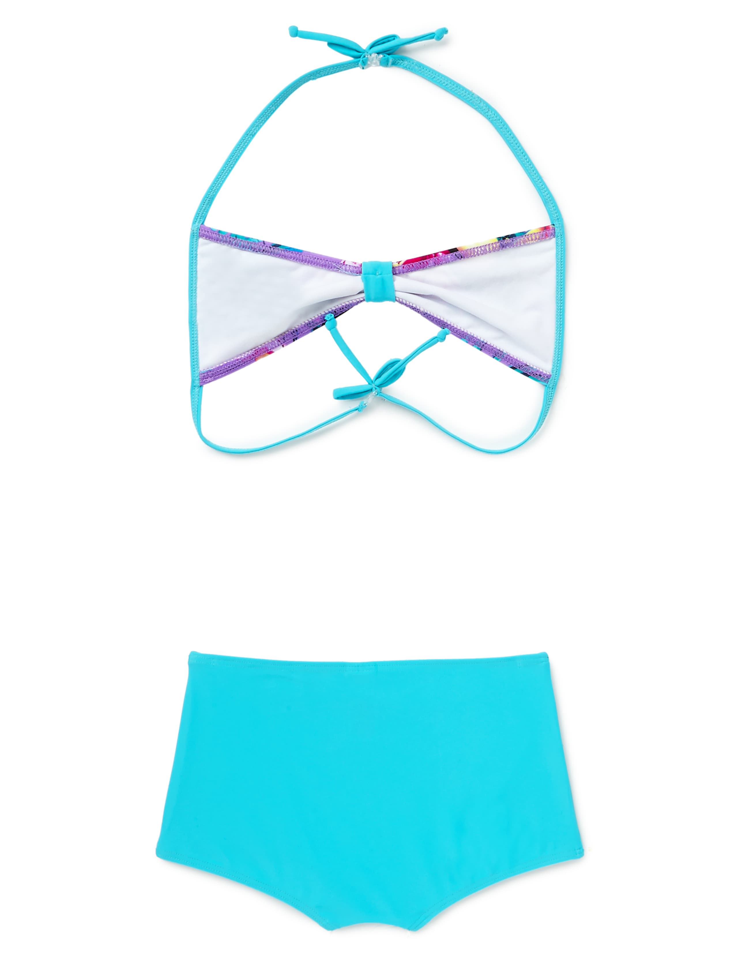 3 Piece Tropical Surf Floral Swimsuit with Chlorine Resistant & Lycra® Xtra Life™ (5-14 Years) 6 of 6