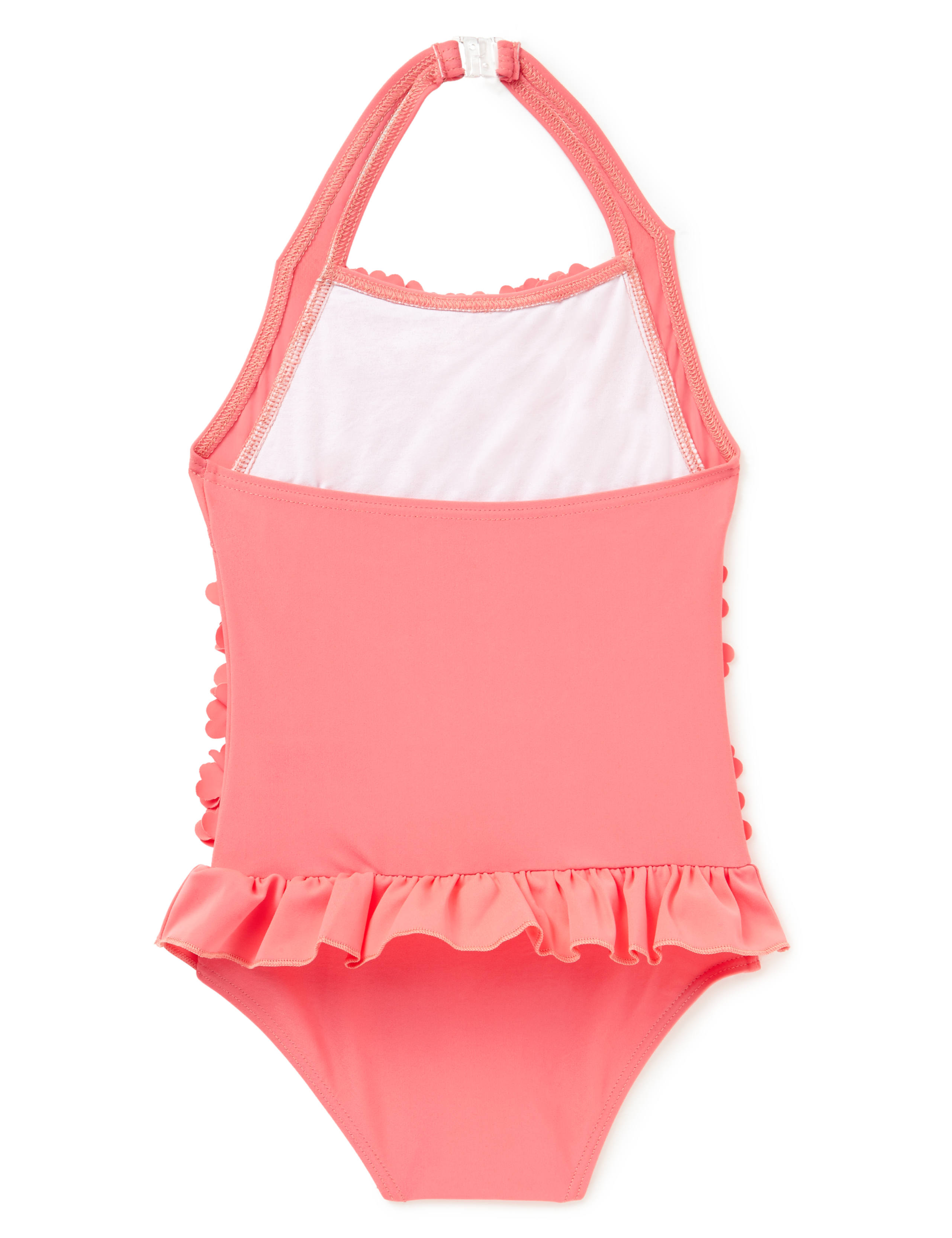 Lycra® Xtra Life™ Halterneck 3D Design Swimsuit with Chlorine Resistant (1-7 Years) 2 of 3