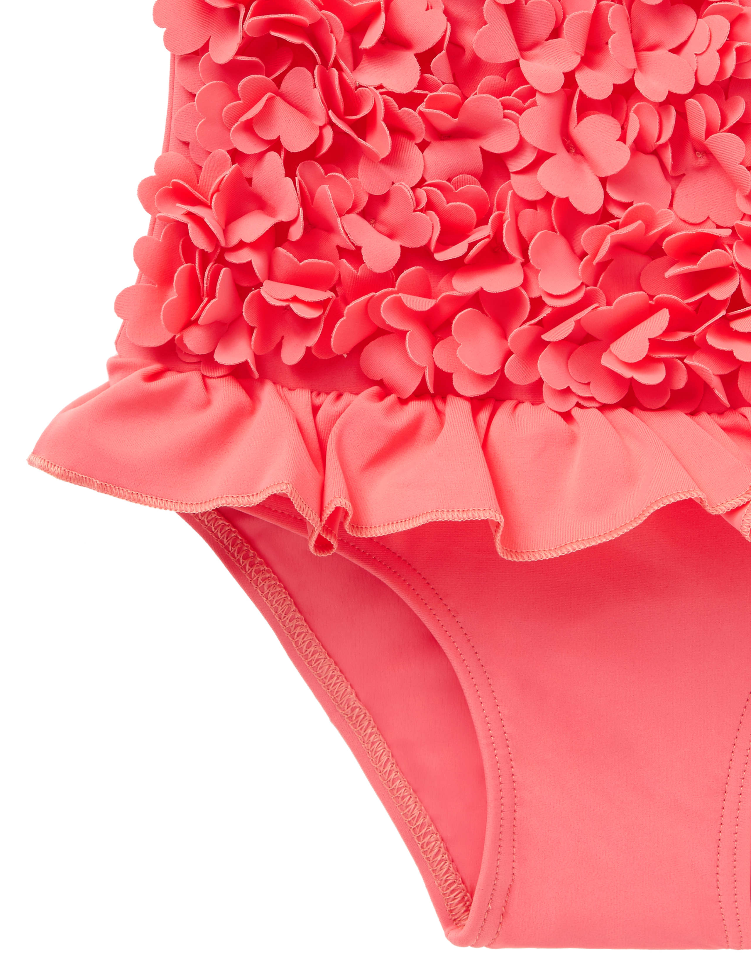 Lycra® Xtra Life™ Halterneck 3D Design Swimsuit with Chlorine Resistant (1-7 Years) 3 of 3