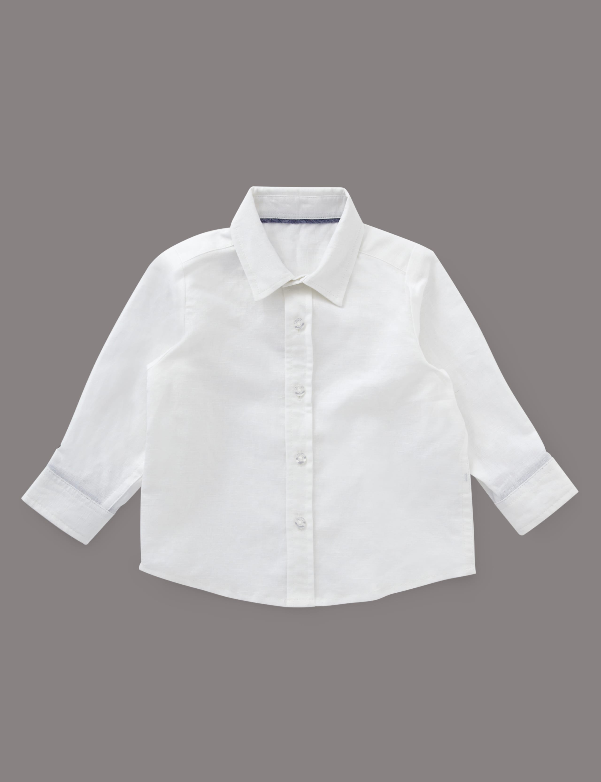 Linen Blend Christening Waistcoat Outfit 3 of 5