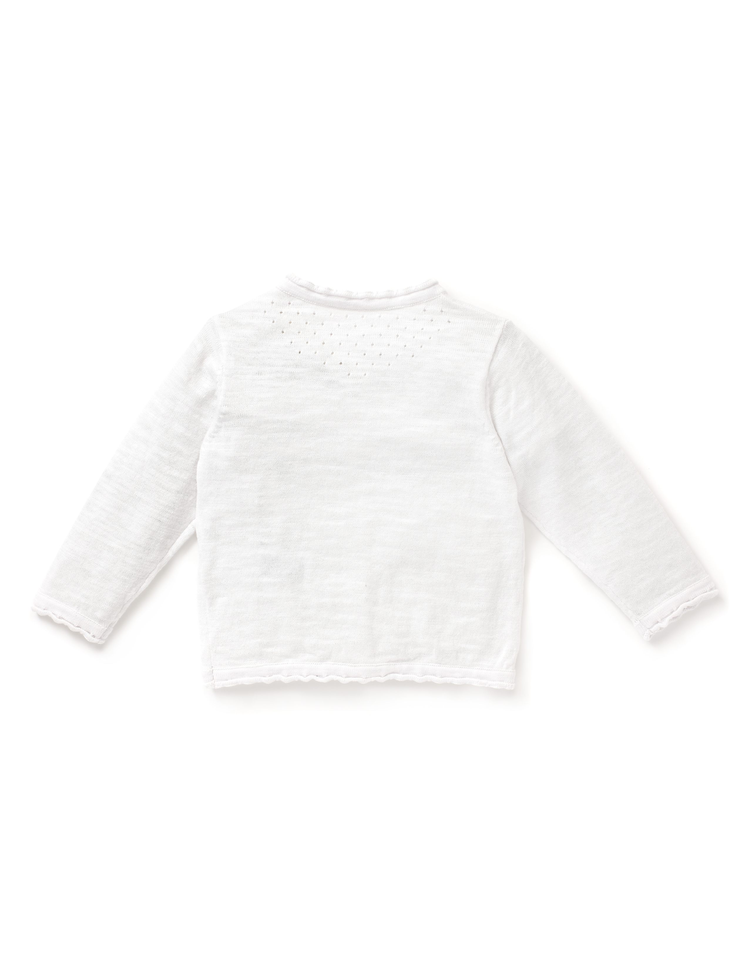 Pure Cotton Slub Cardigan 2 of 3