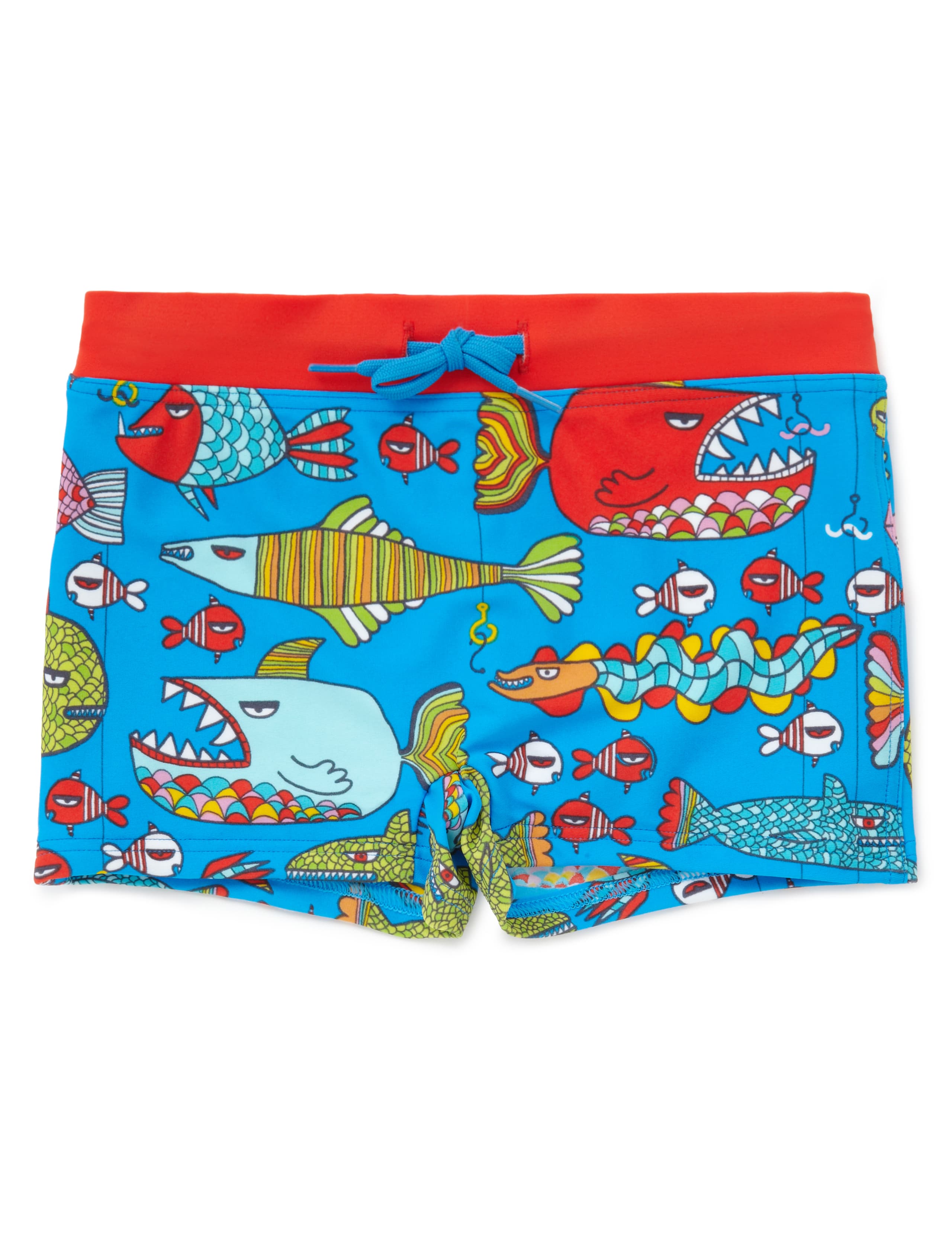 Chlorine Resistant Lycra® Xtra Life™ 2 Pack Quick Dry Assorted Swim Shorts (1-7 Years) 3 of 5