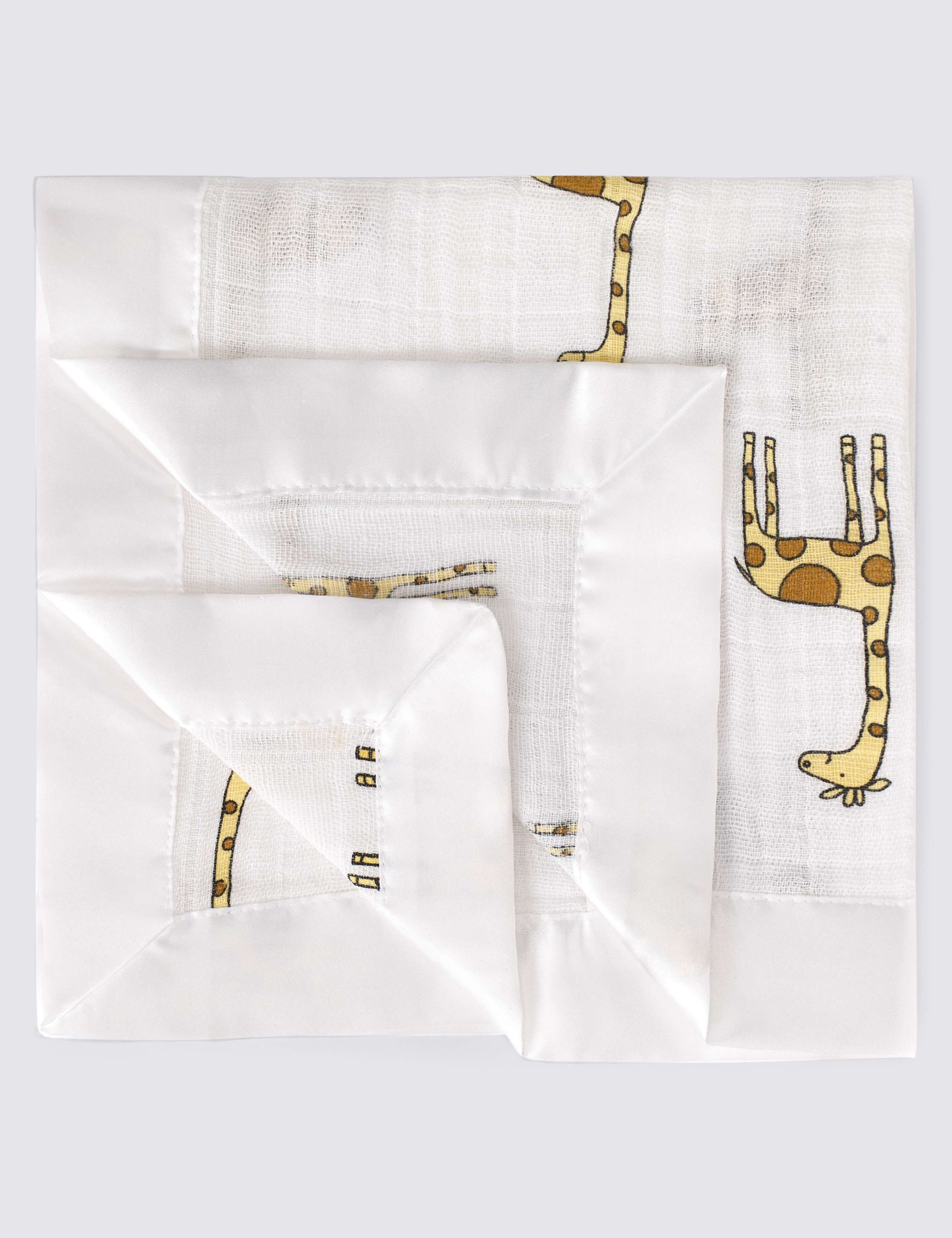 2 Pack Issie® Security Duke Giraffe Print Blankets 1 of 2