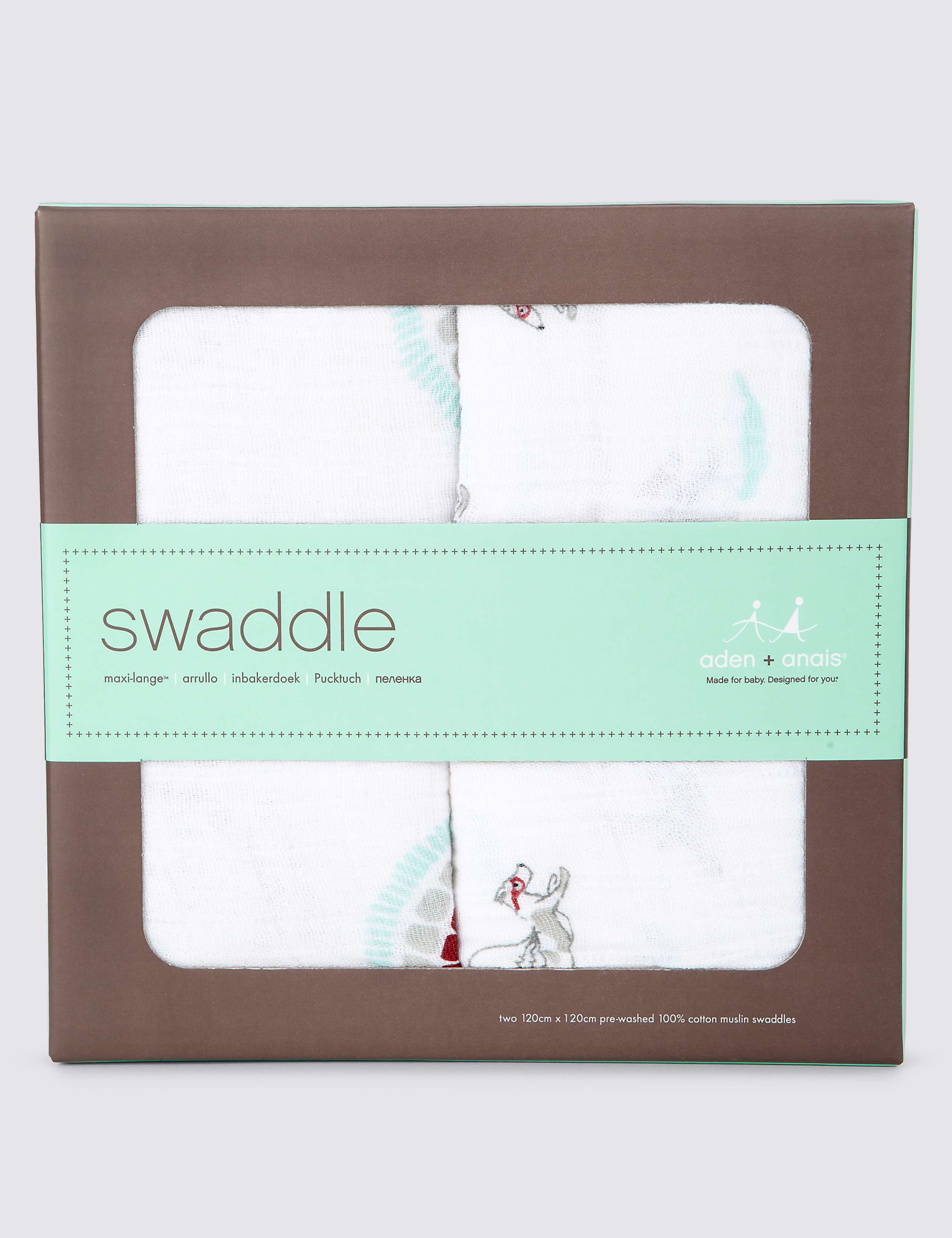 2 Pack Classic in Liam the Brave Swaddles 2 of 2