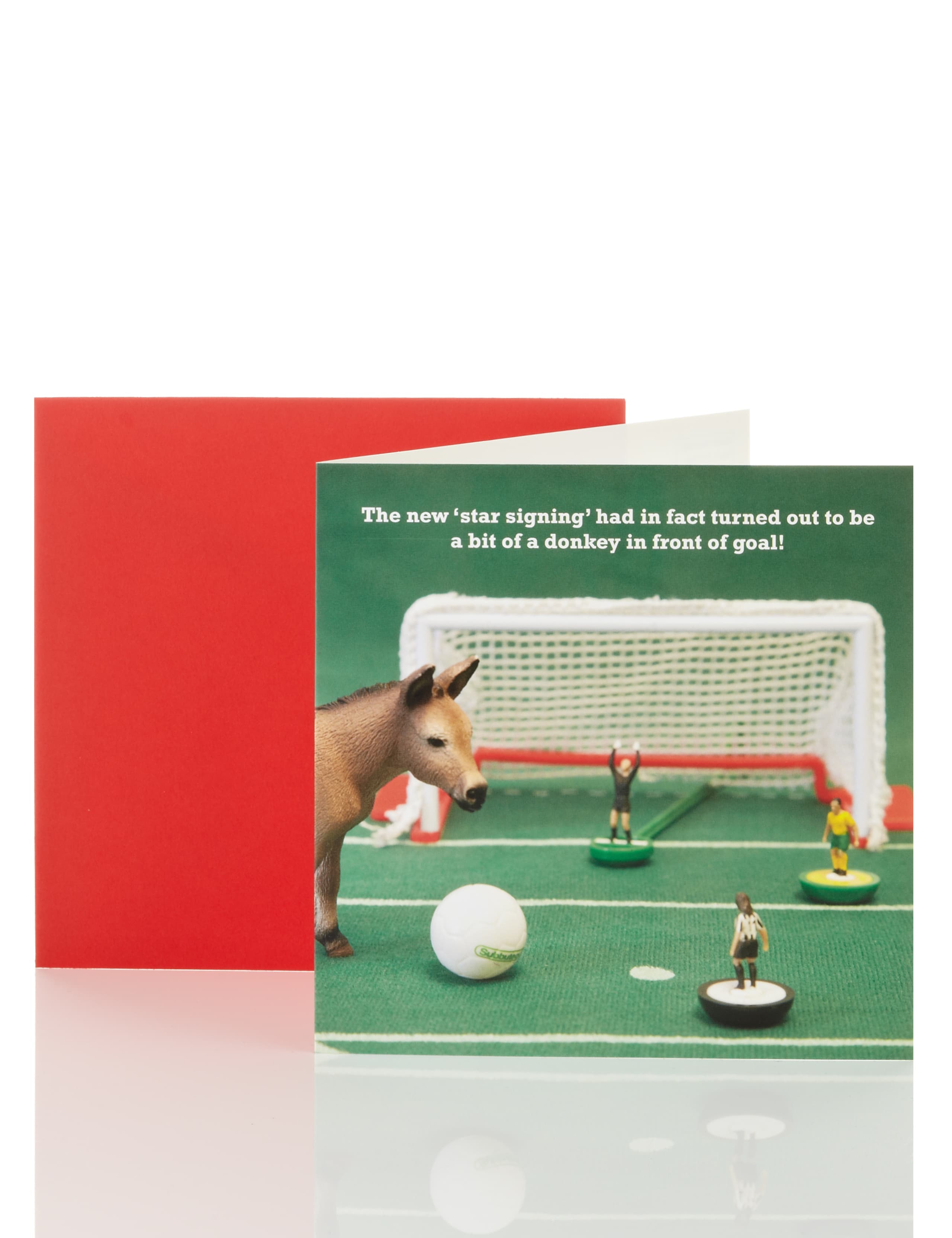 Comical Subbuteo Birthday Card 1 of 2