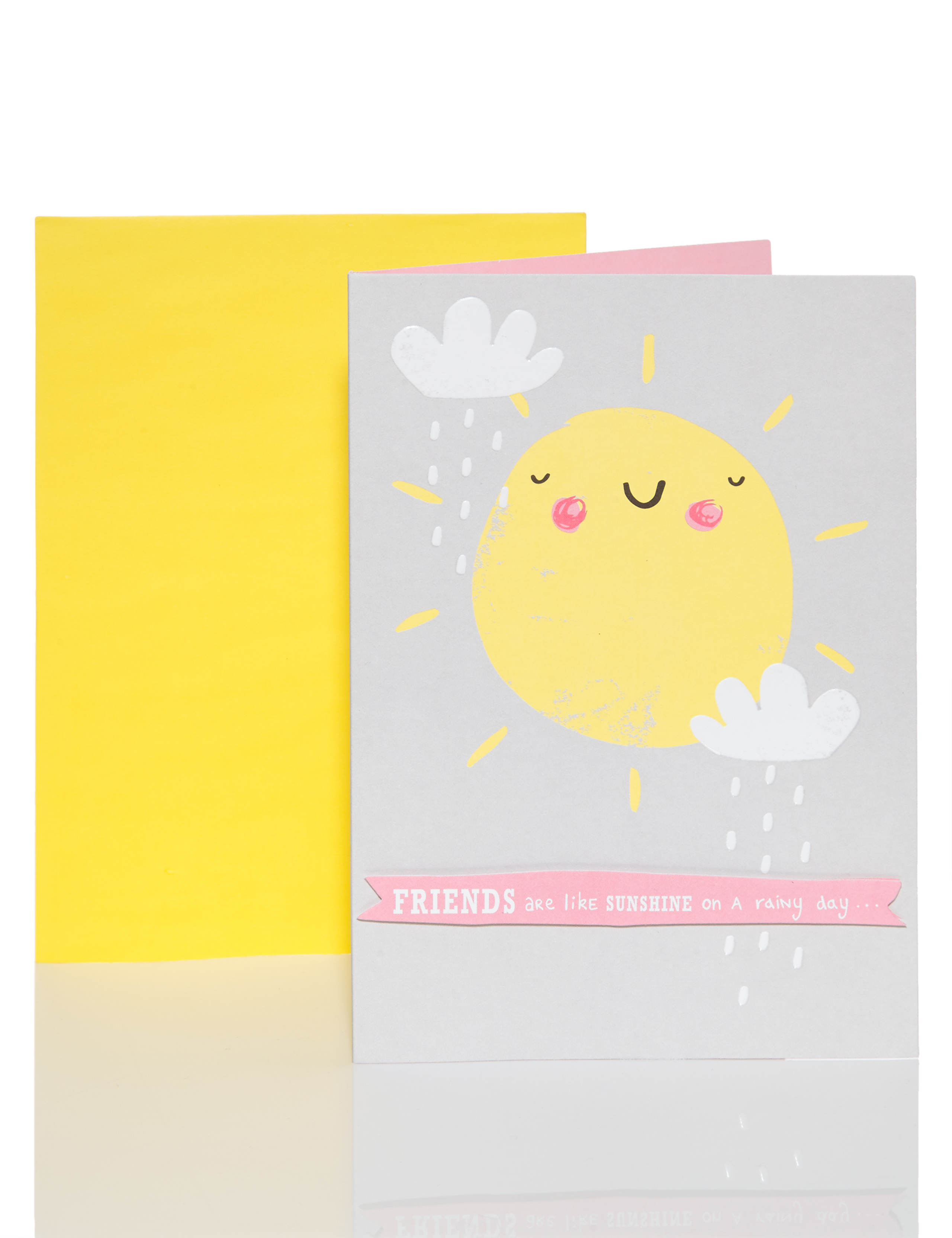 Friends are Like Sunshine Card 1 of 3