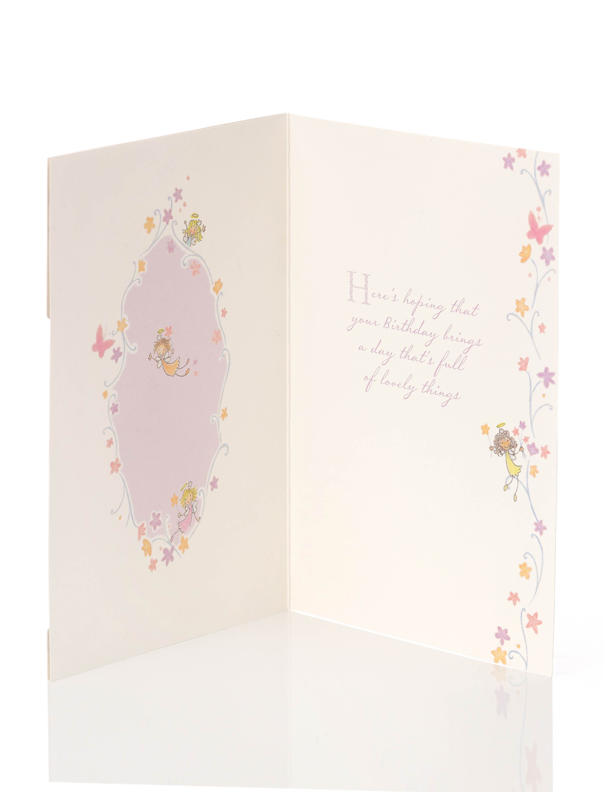 Nan Tiny Fairies Birthday Card 2 of 2