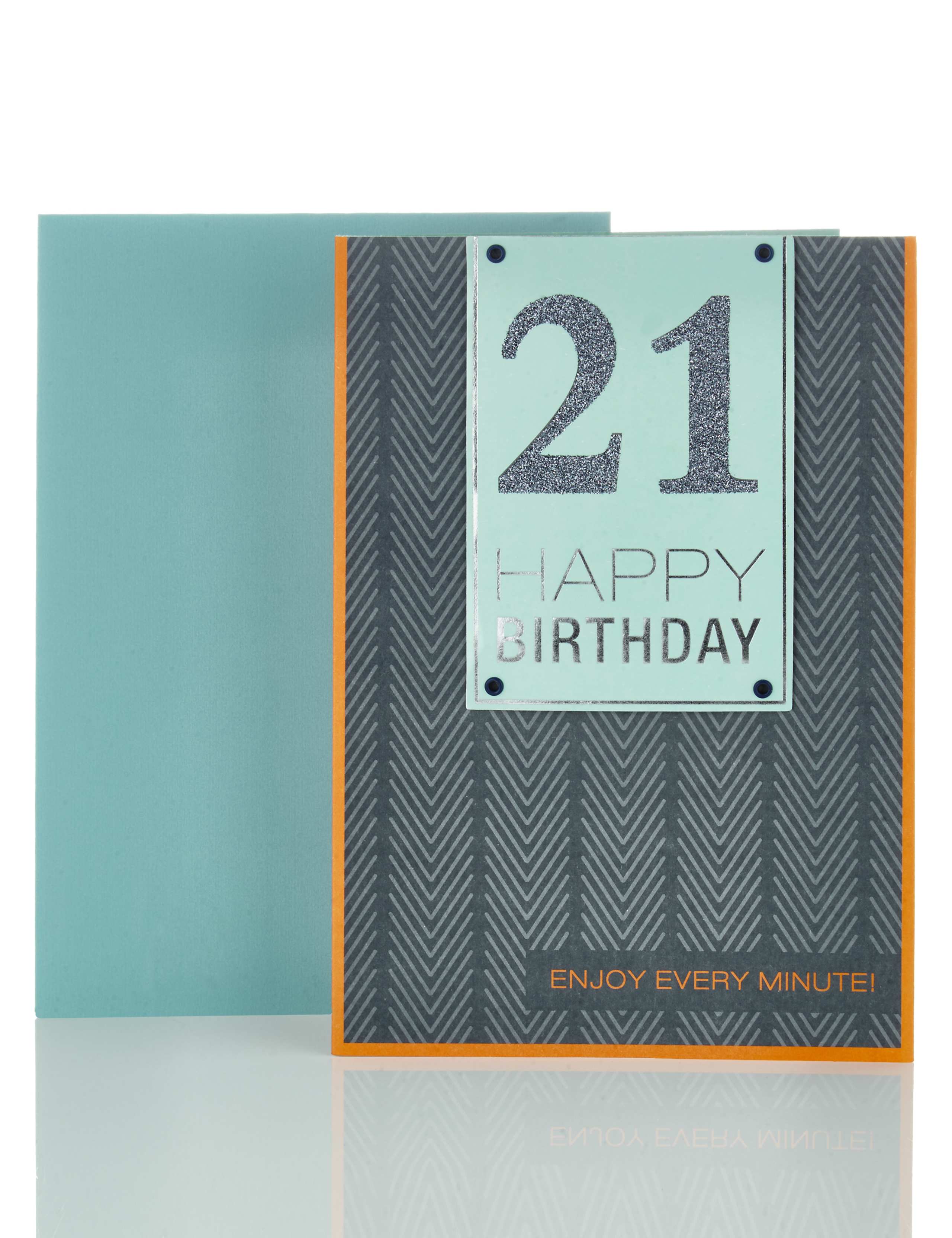 21st Birthday Card 1 of 2