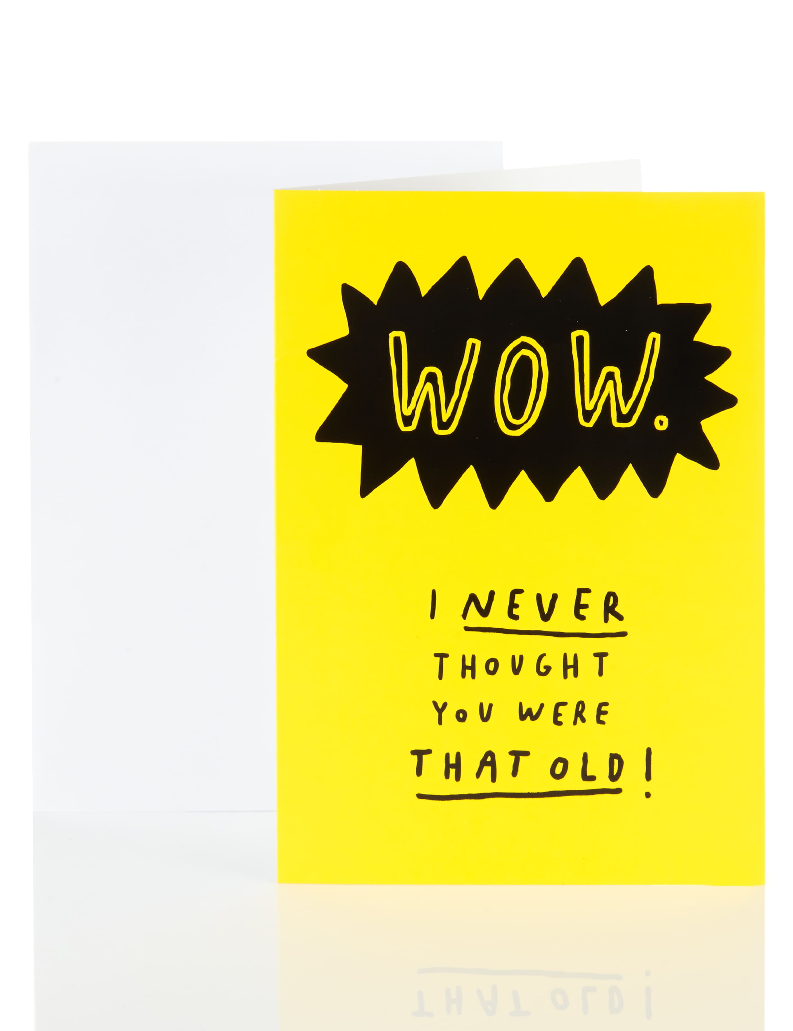 Wow That Old Humour Birthday Card 1 of 2