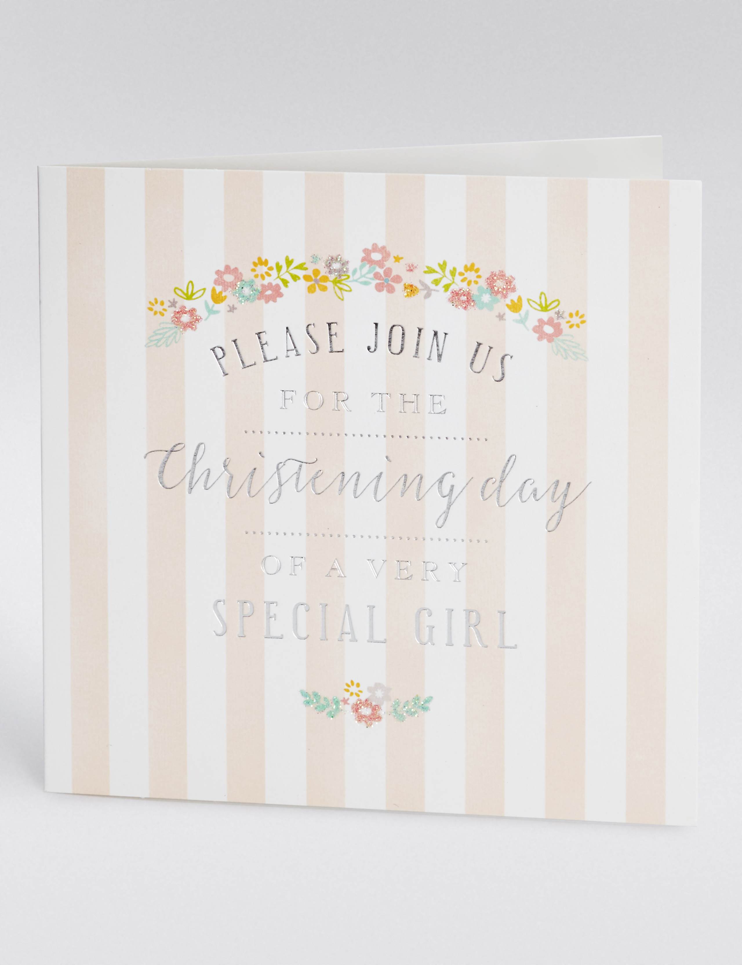 Girl Christening Invites 2 of 3