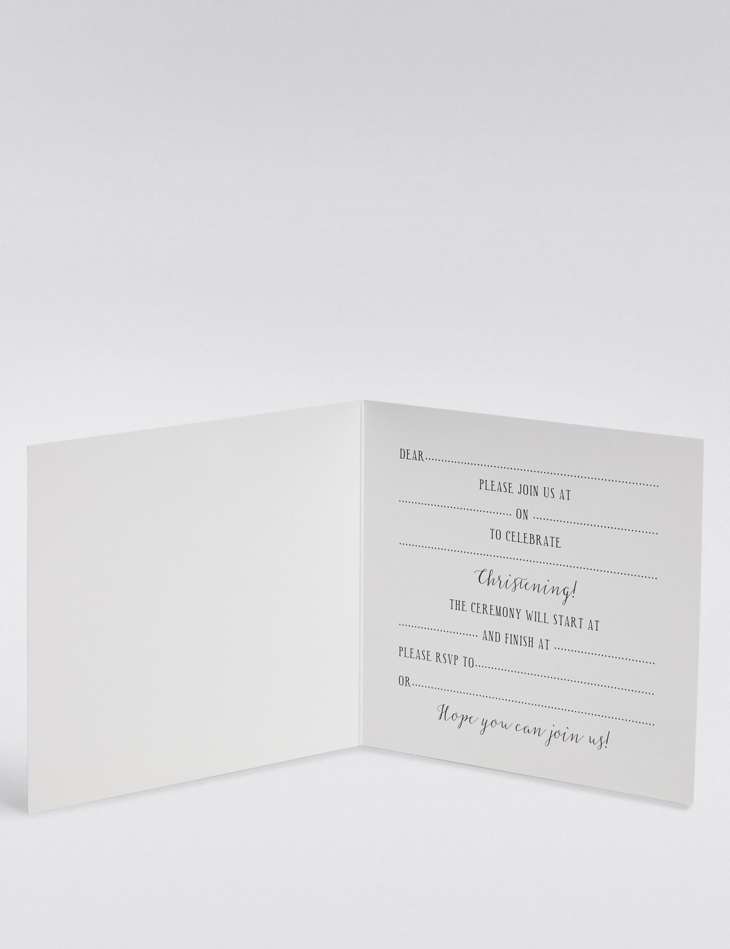 Girl Christening Invites 3 of 3