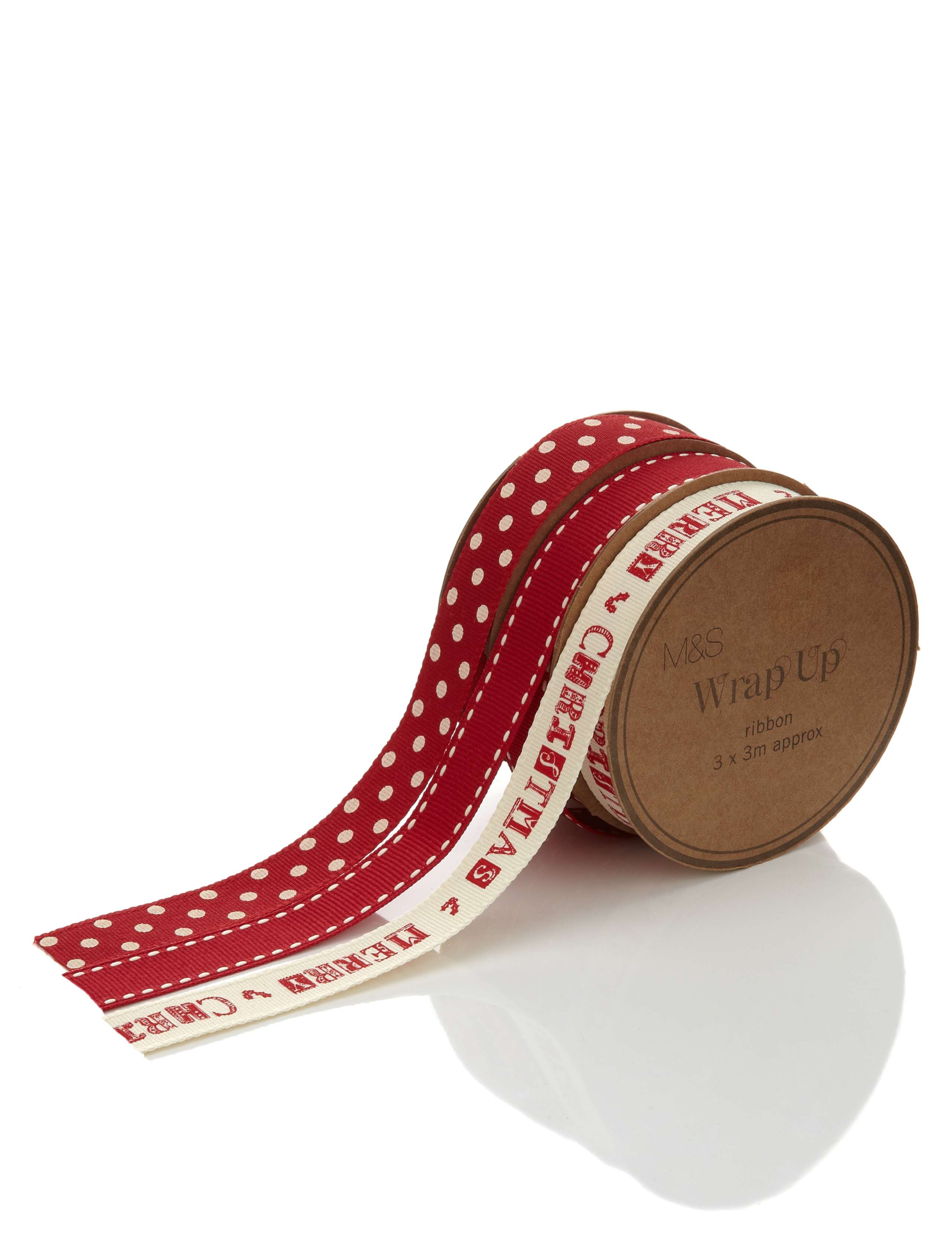 3 Red Ribbons 1 of 2