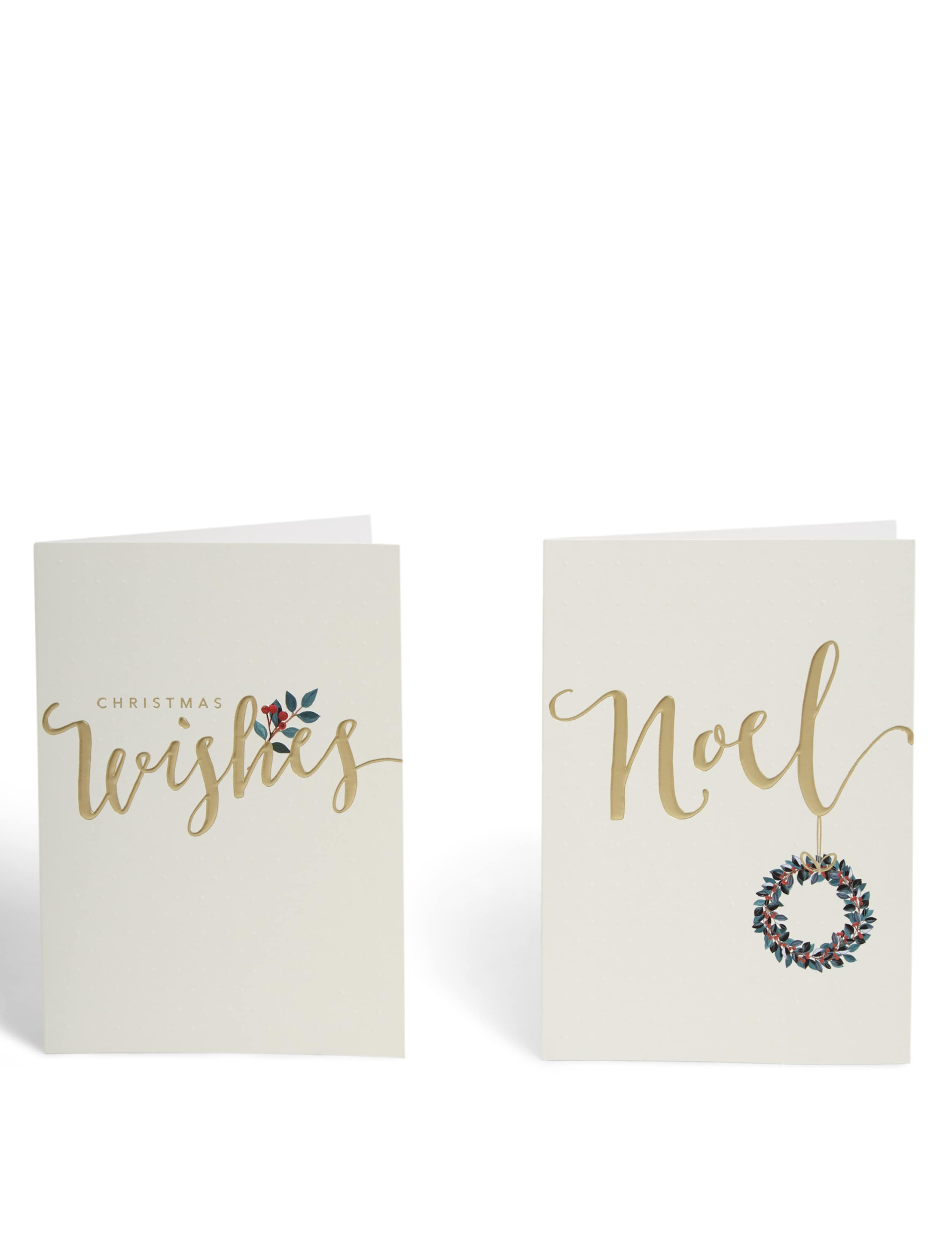 Noel Christmas Cards - Pack of 8 1 of 4