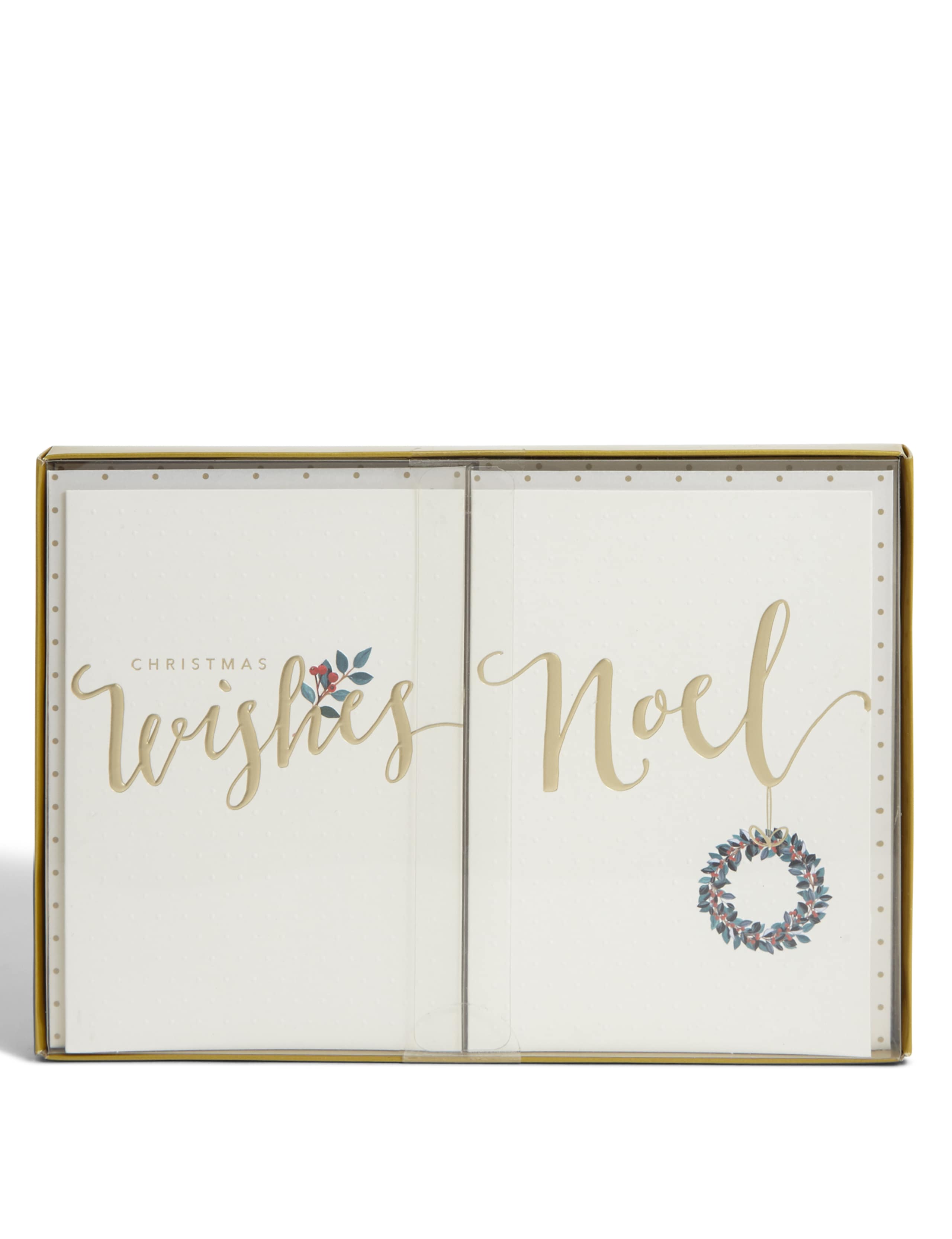 Noel Christmas Cards - Pack of 8 4 of 4