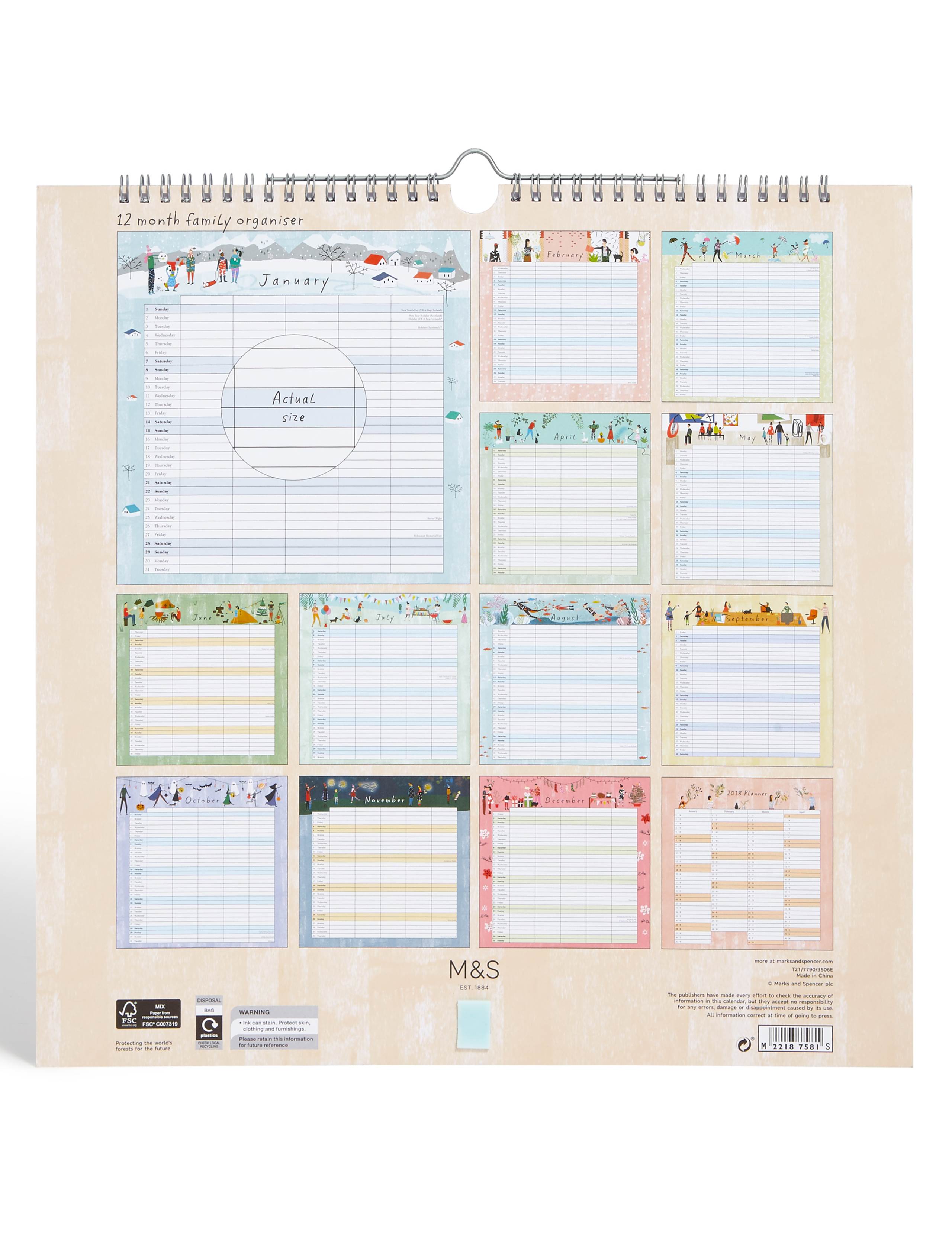 Illustrated Family Organiser 4 of 4