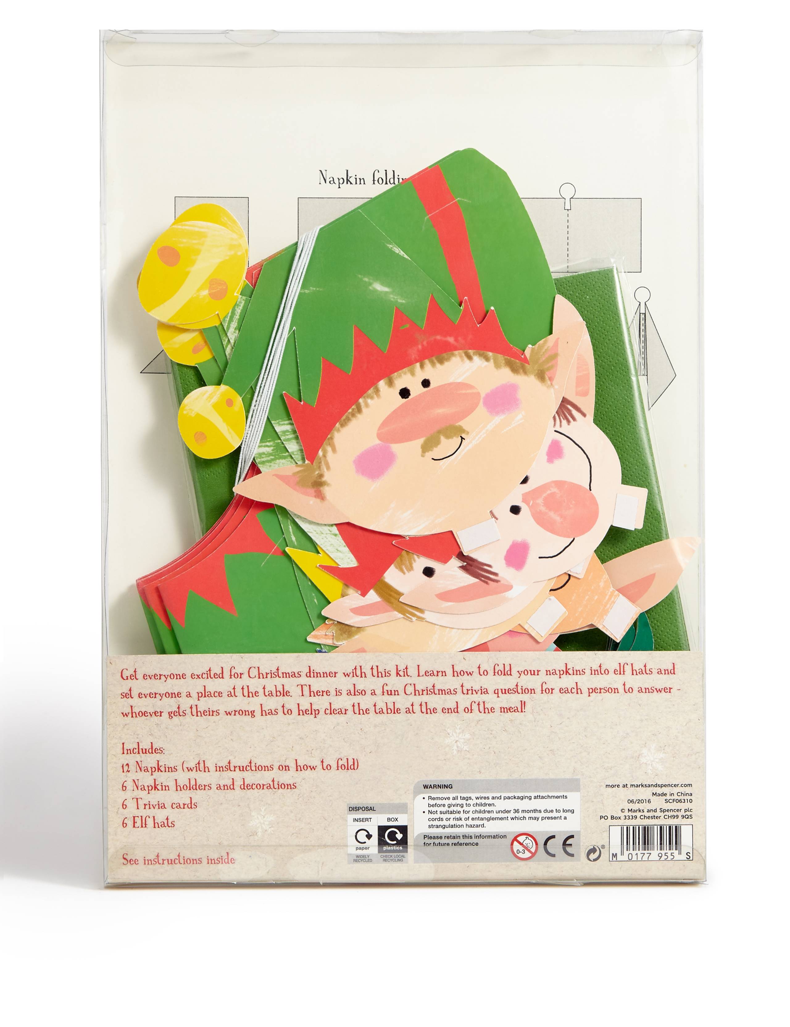 Elf Table Setting Kit 4 of 4