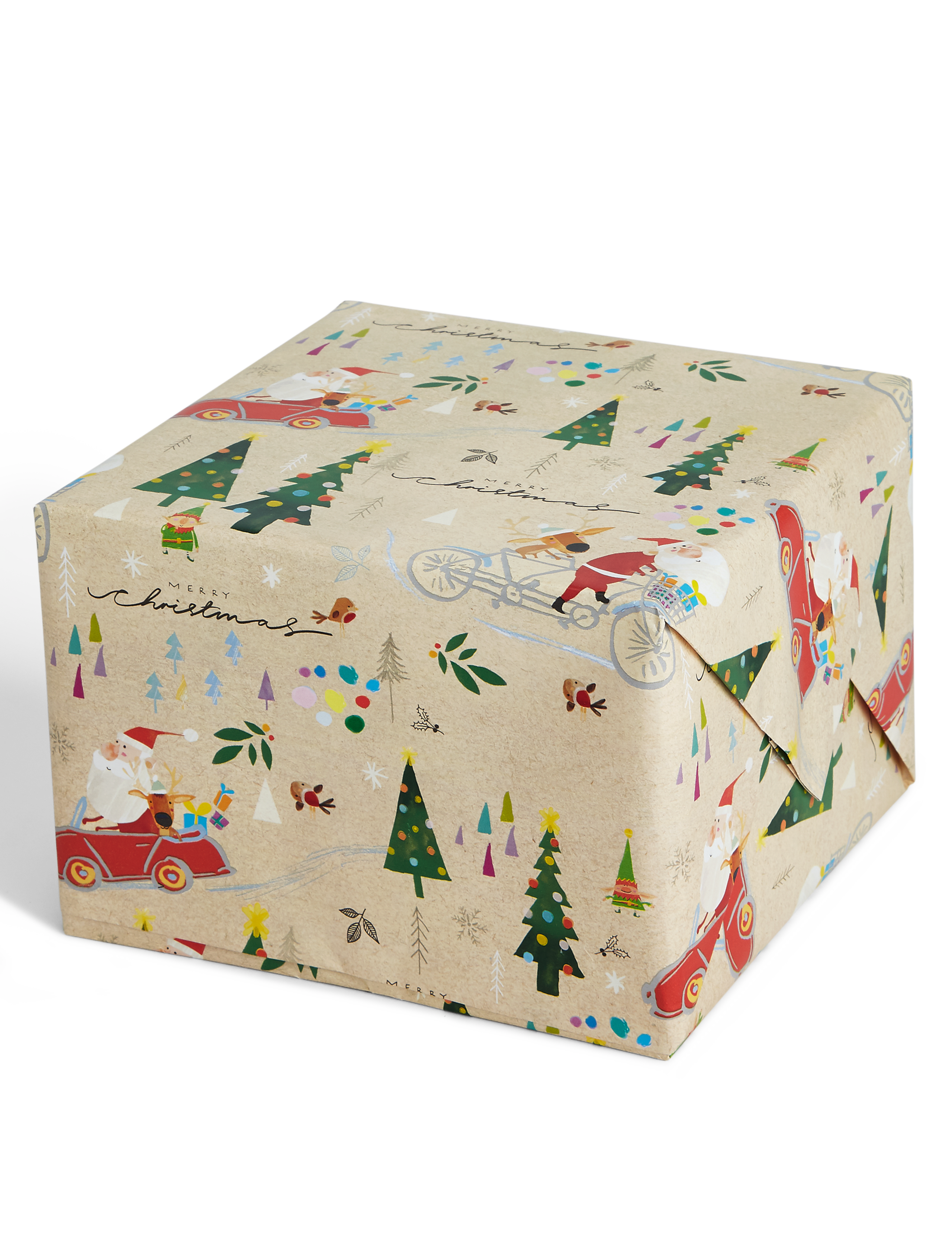 Santa and Friends 15m Christmas Wrapping Paper 2 of 4