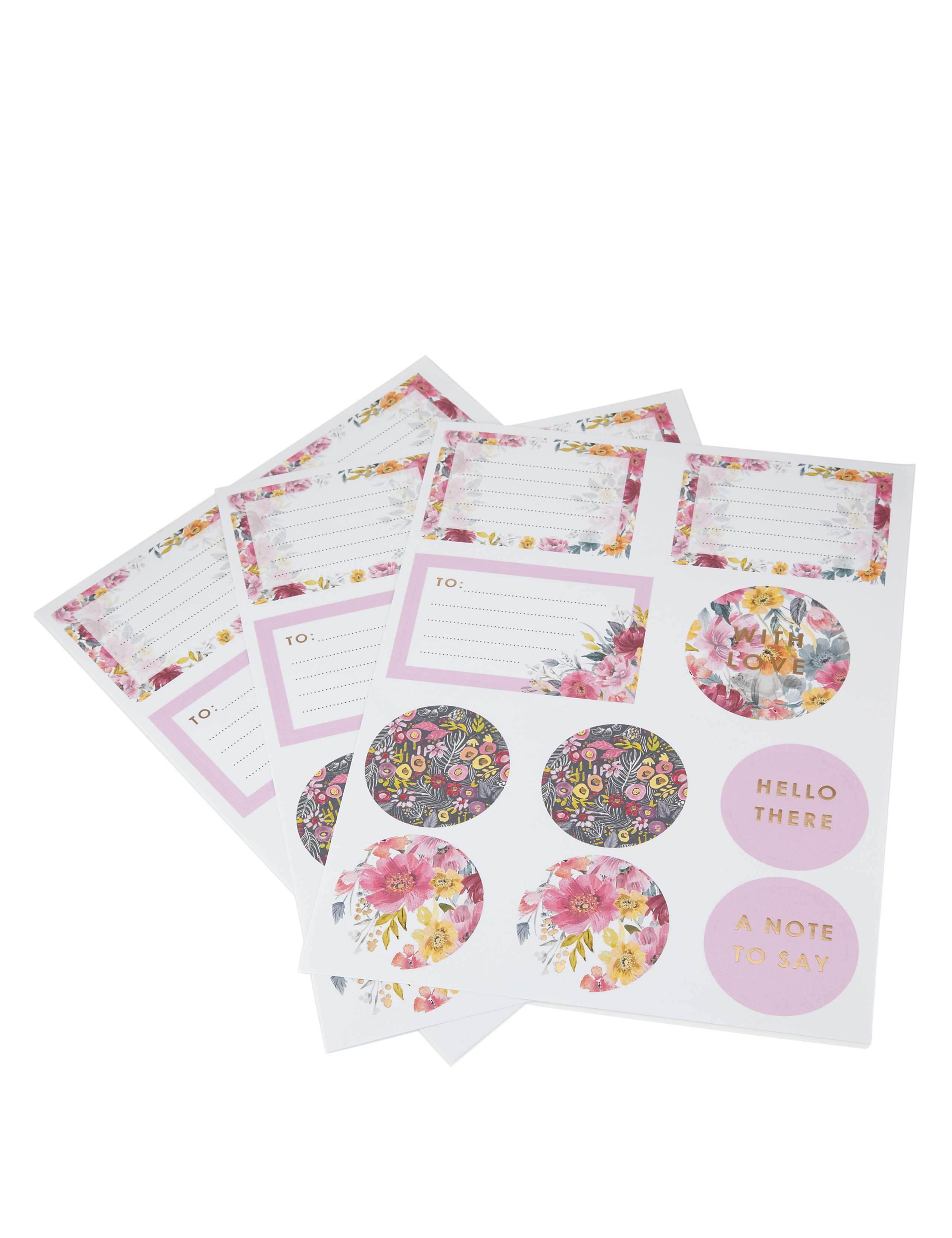 Fancy Floral Sticker Set 2 of 2