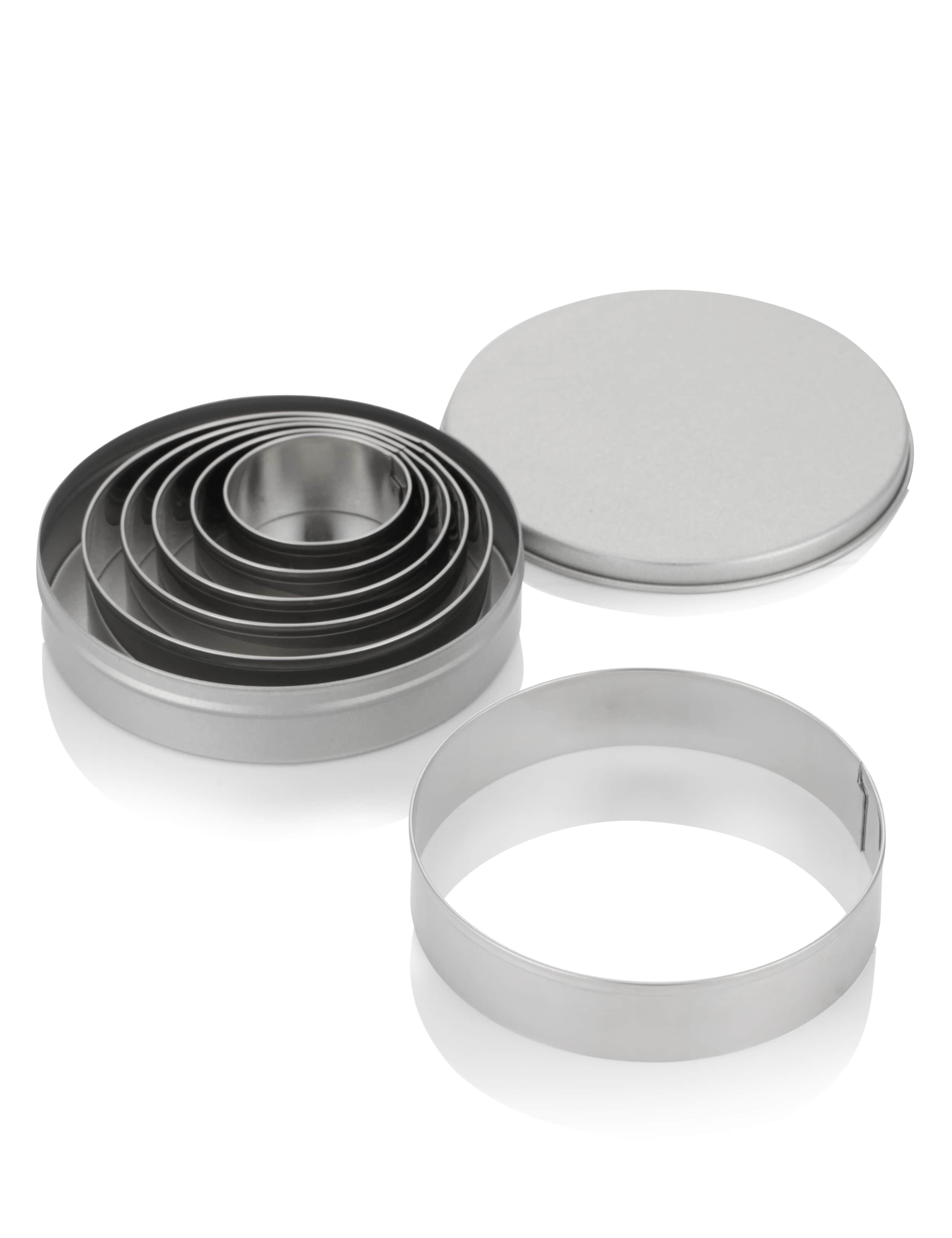 6 Round Cookie Cutters 1 of 1