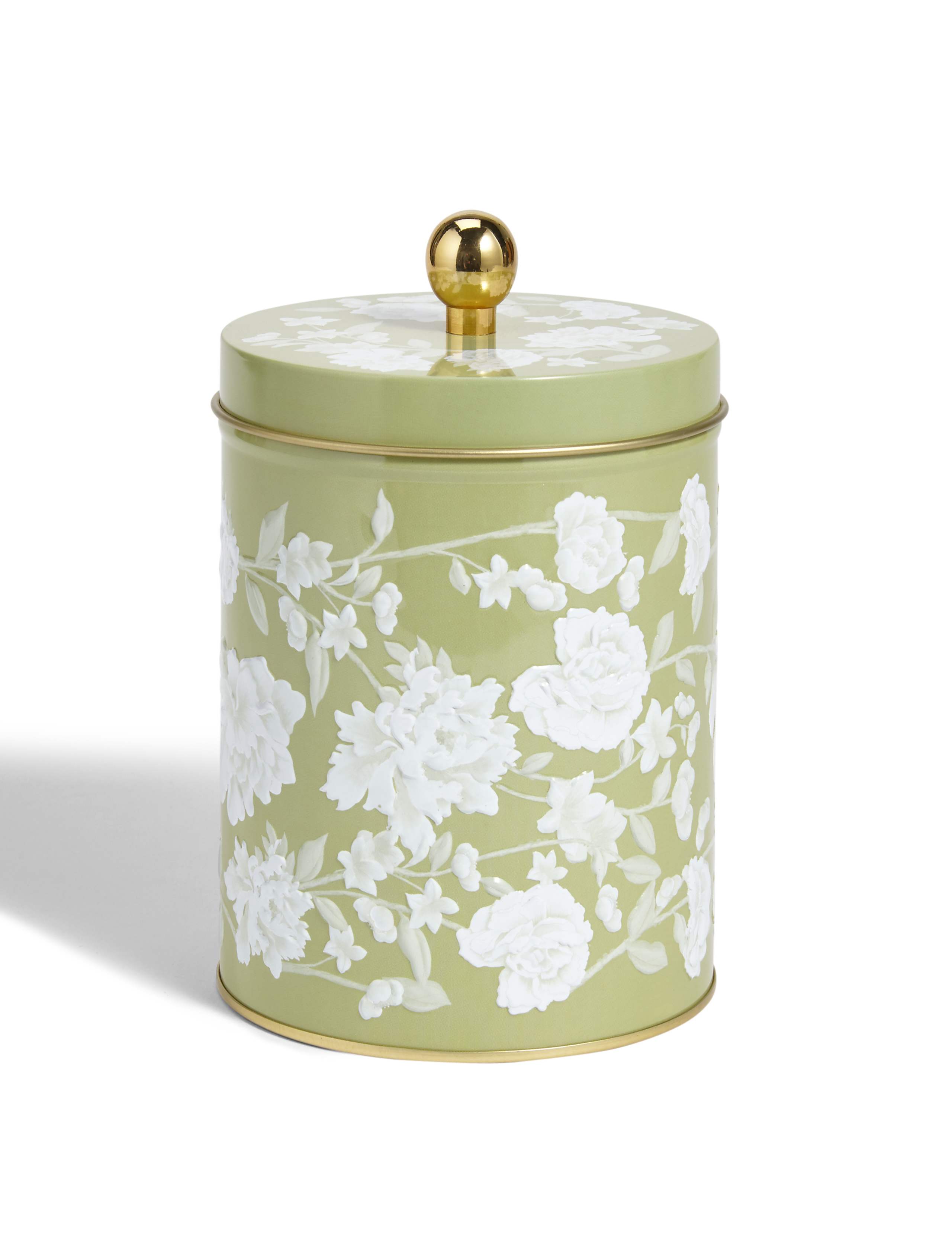 3 Pack Tea Coffee Sugar Trailing Floral 3 of 4