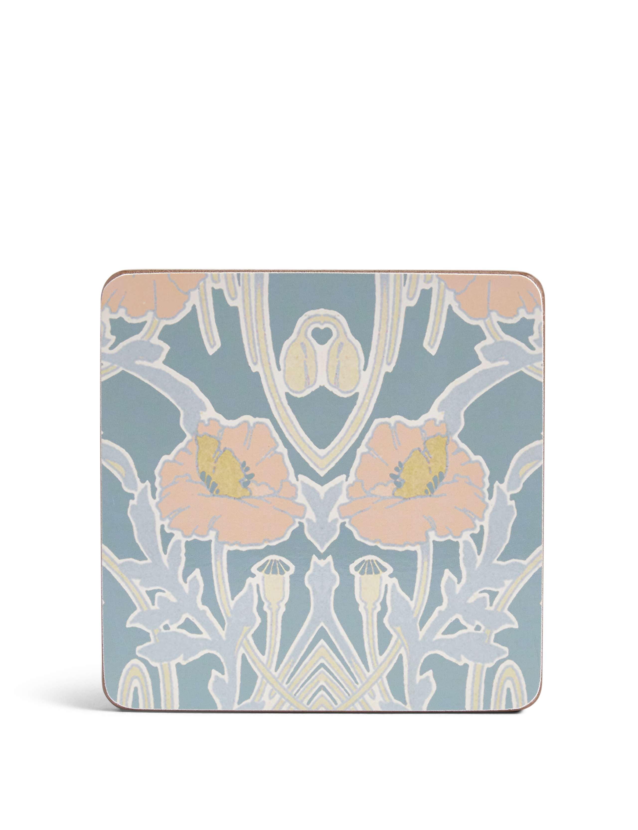 Ornate Floral Cork Mats & Coasters 4 Pack 5 of 5