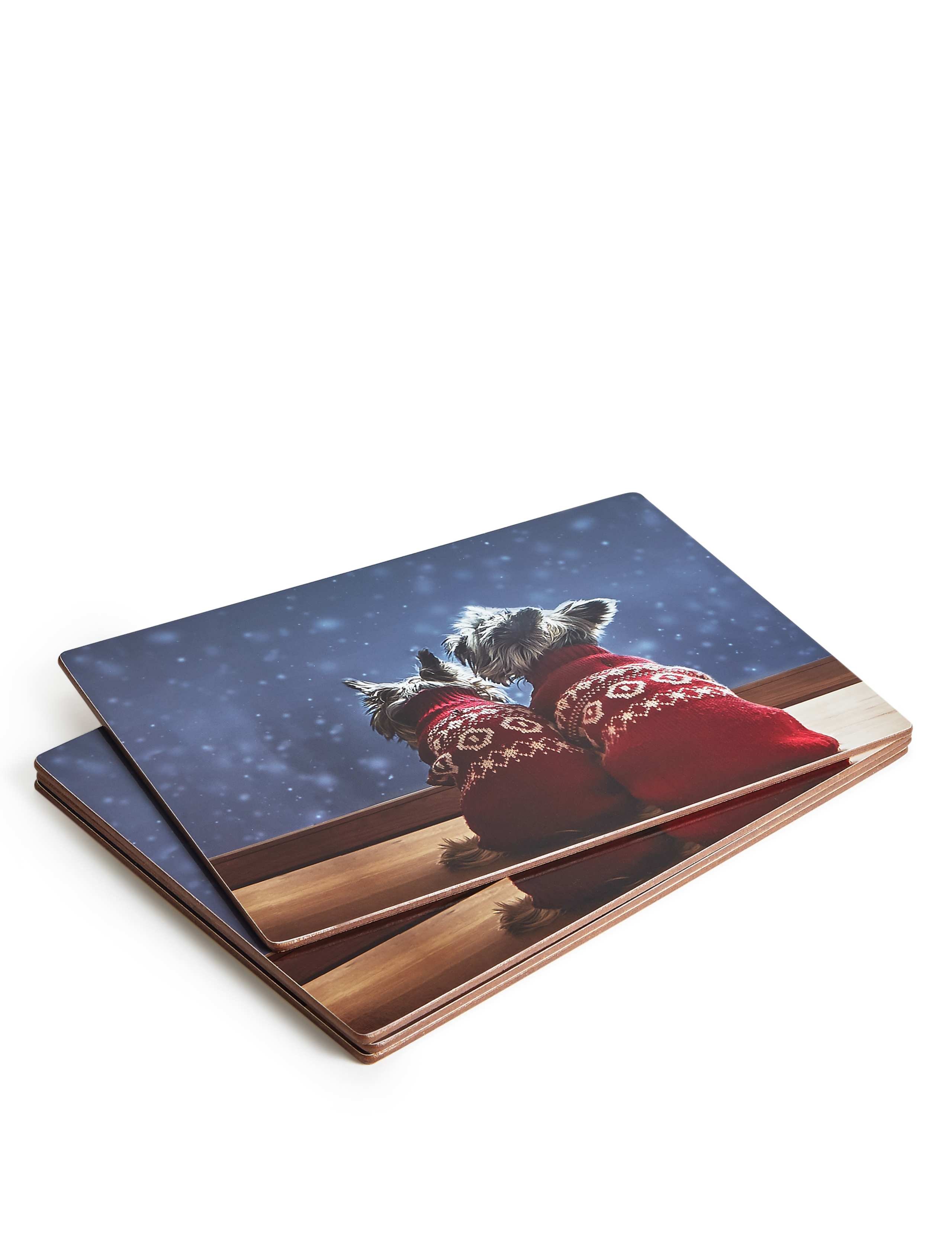 4 Westie & Friend Mats & Coasters 2 of 7