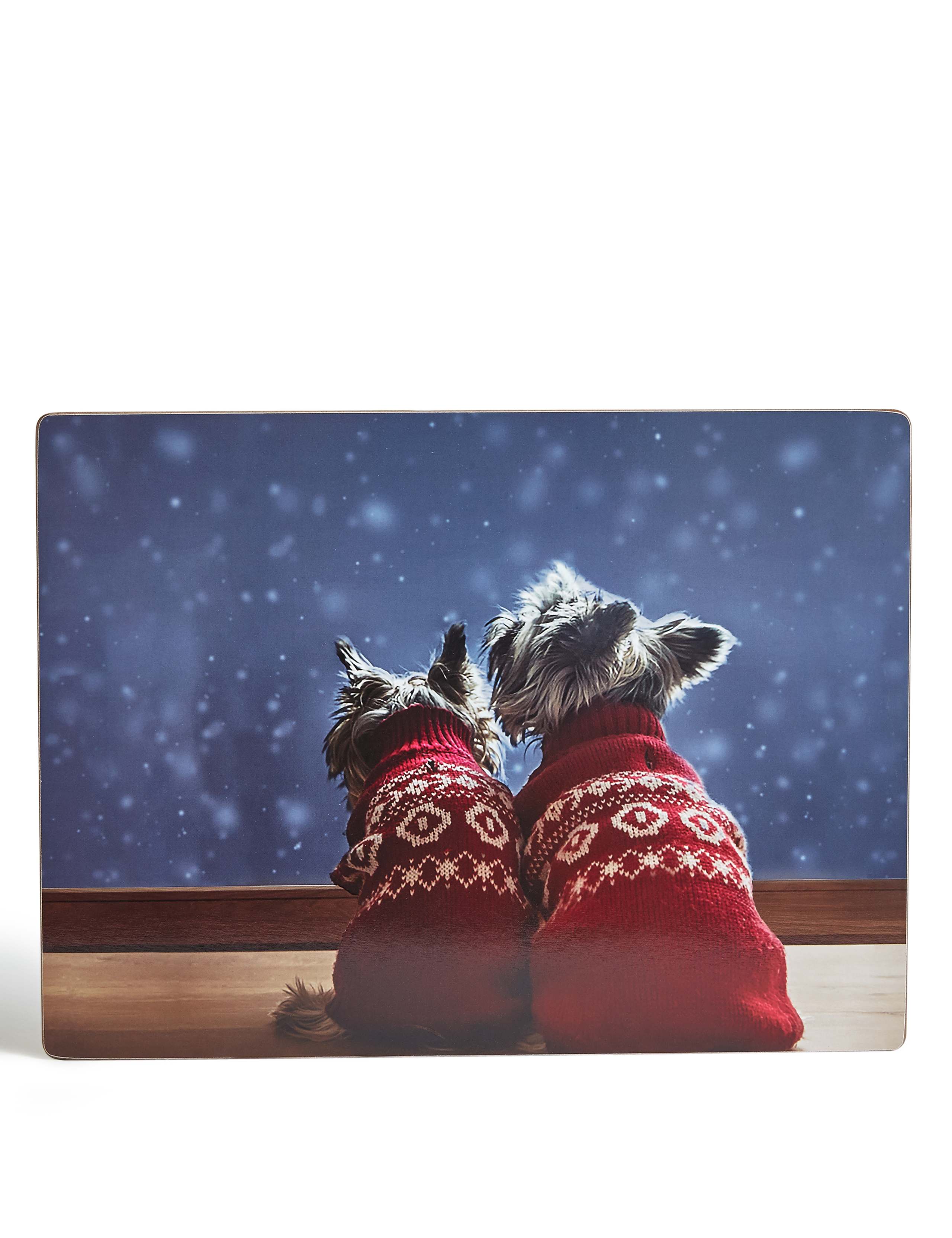 4 Westie & Friend Mats & Coasters 3 of 7