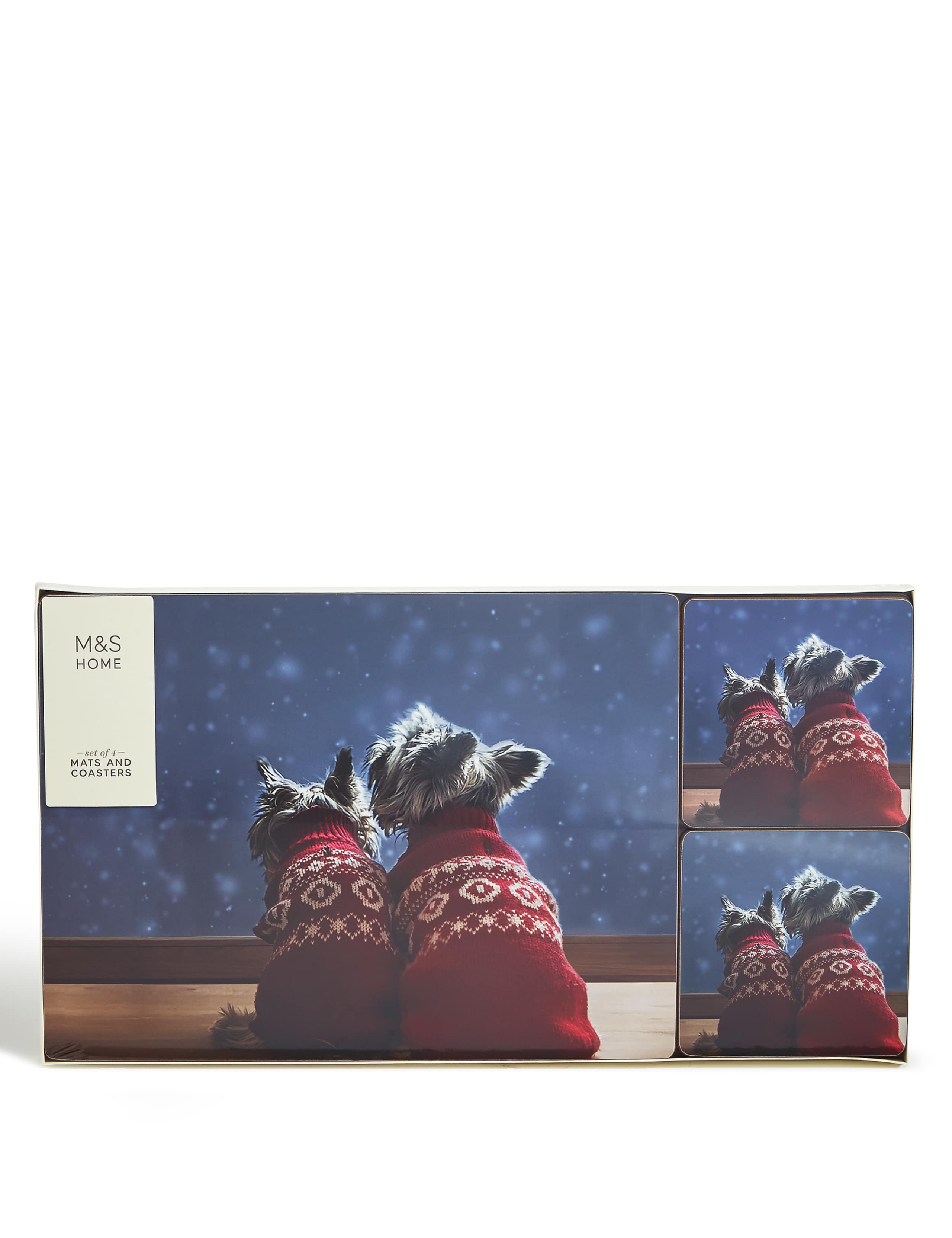 4 Westie & Friend Mats & Coasters 7 of 7