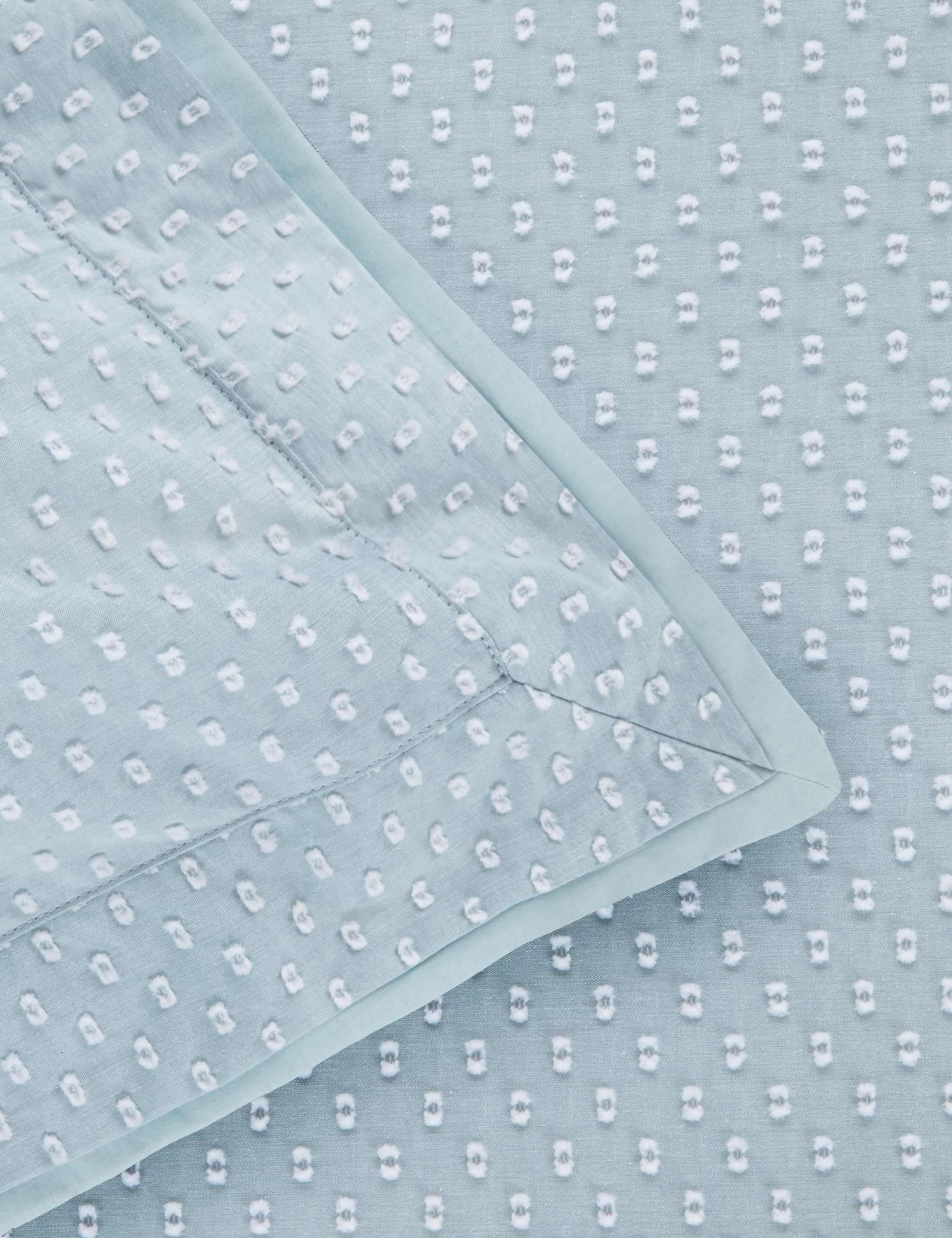 Pure Cotton Iris Spotty Dobby Bedding Set 5 of 6
