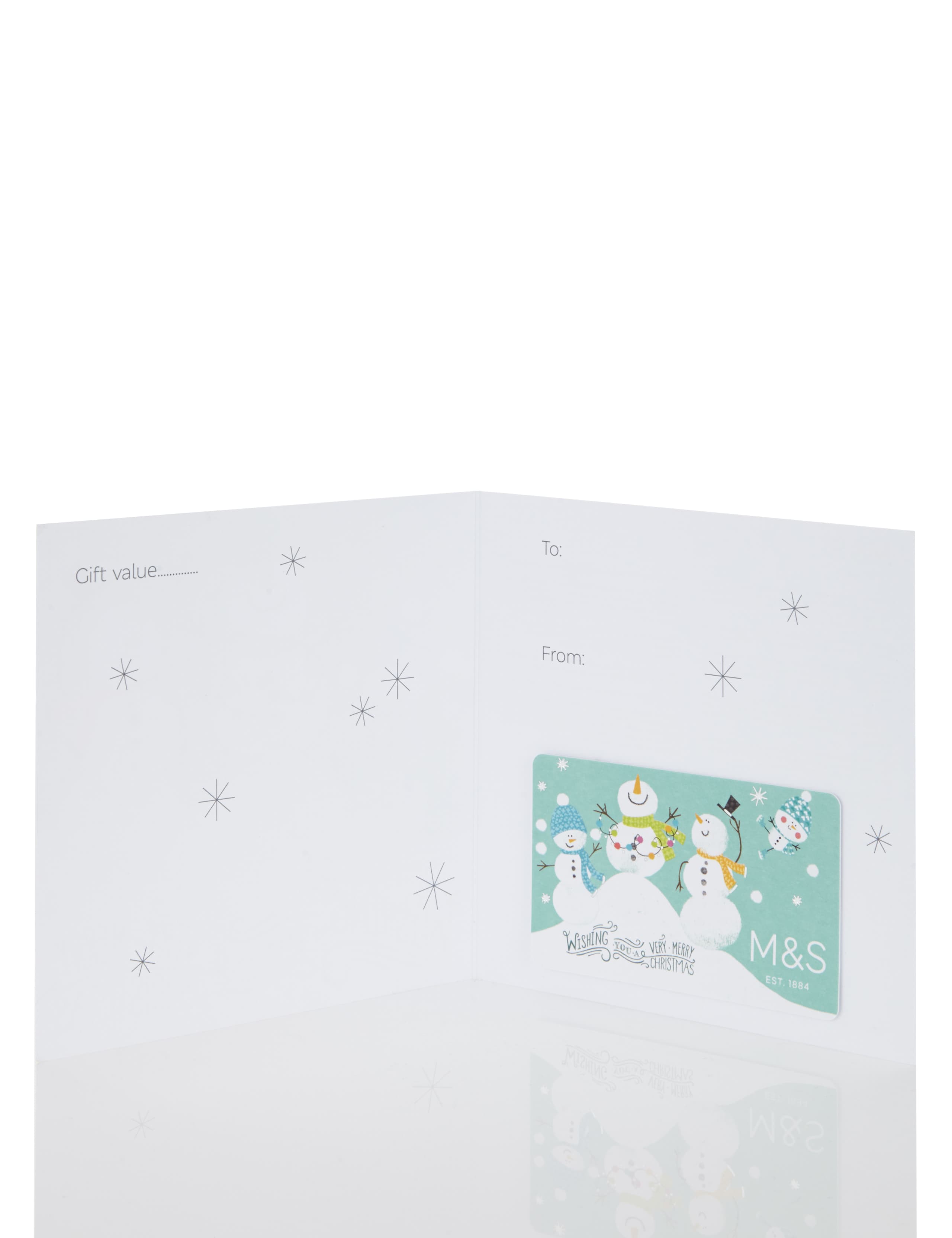 Snowman Gift Card 3 of 3