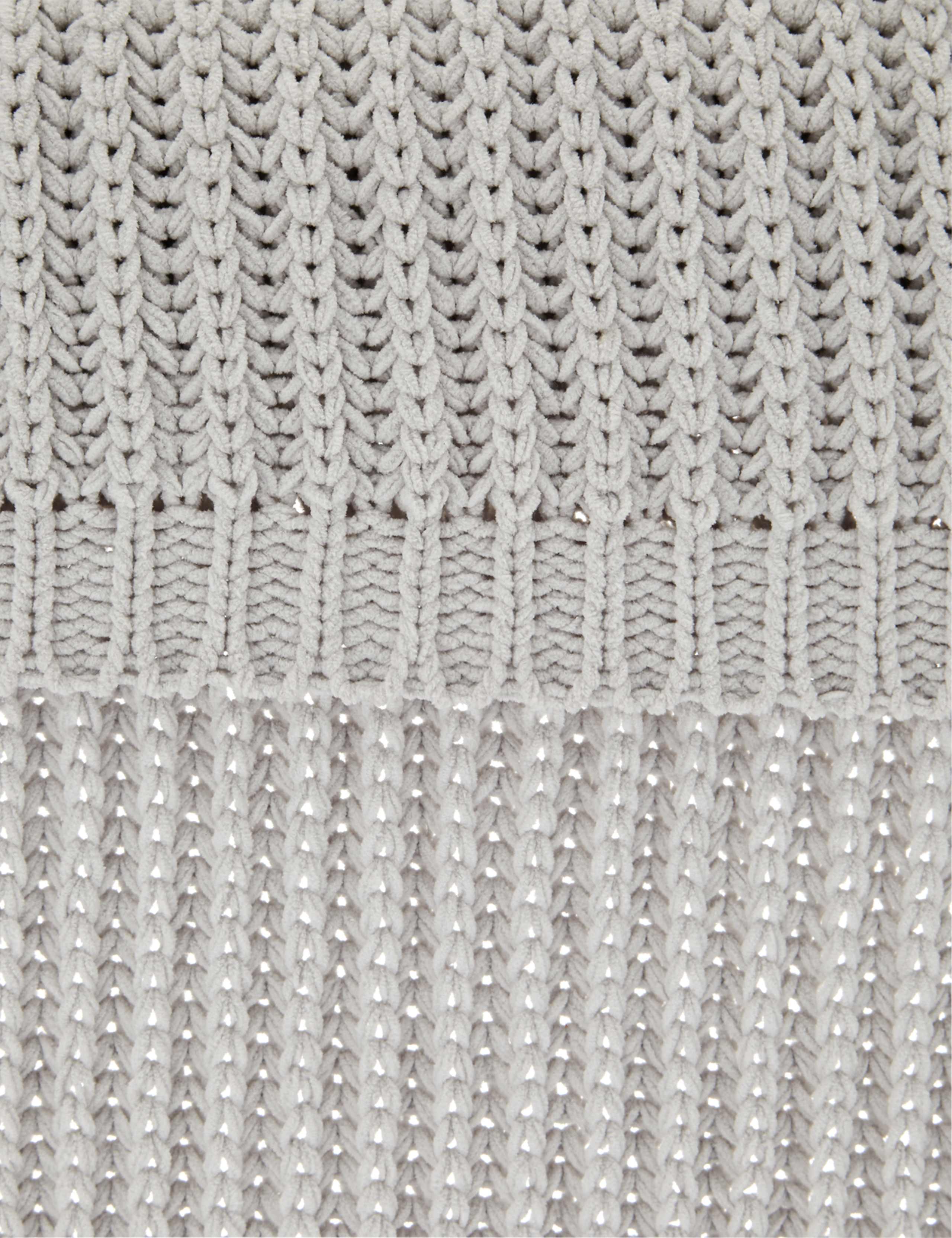 Chenille Knitted Throw 3 of 3