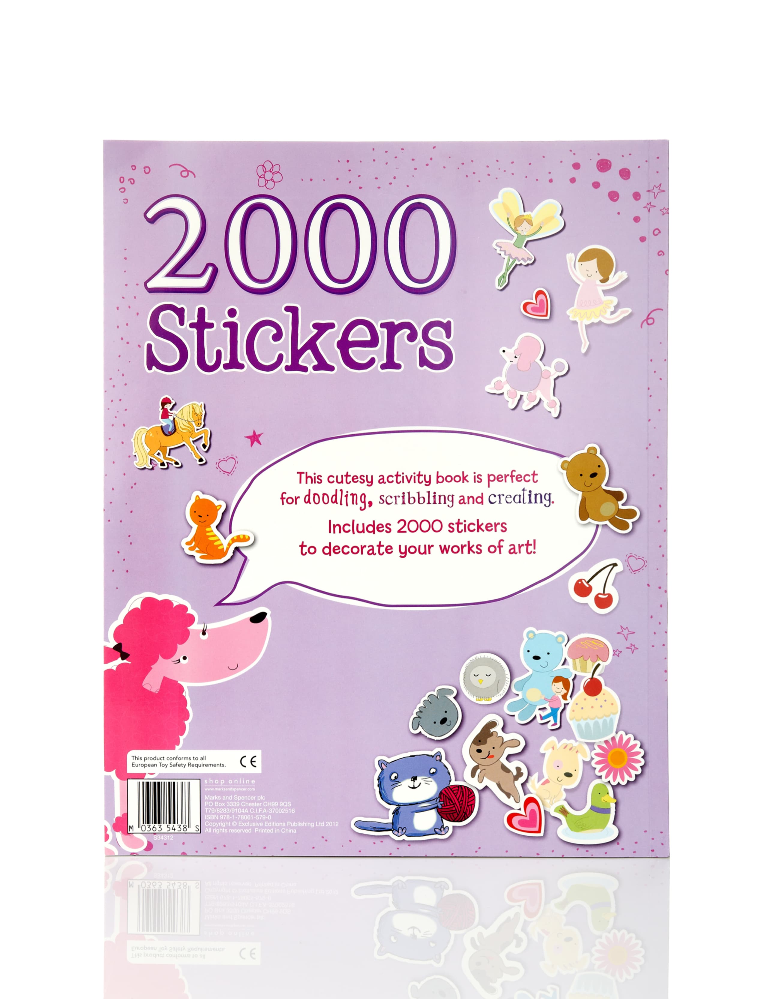 2000 Stickers Book 2 of 3