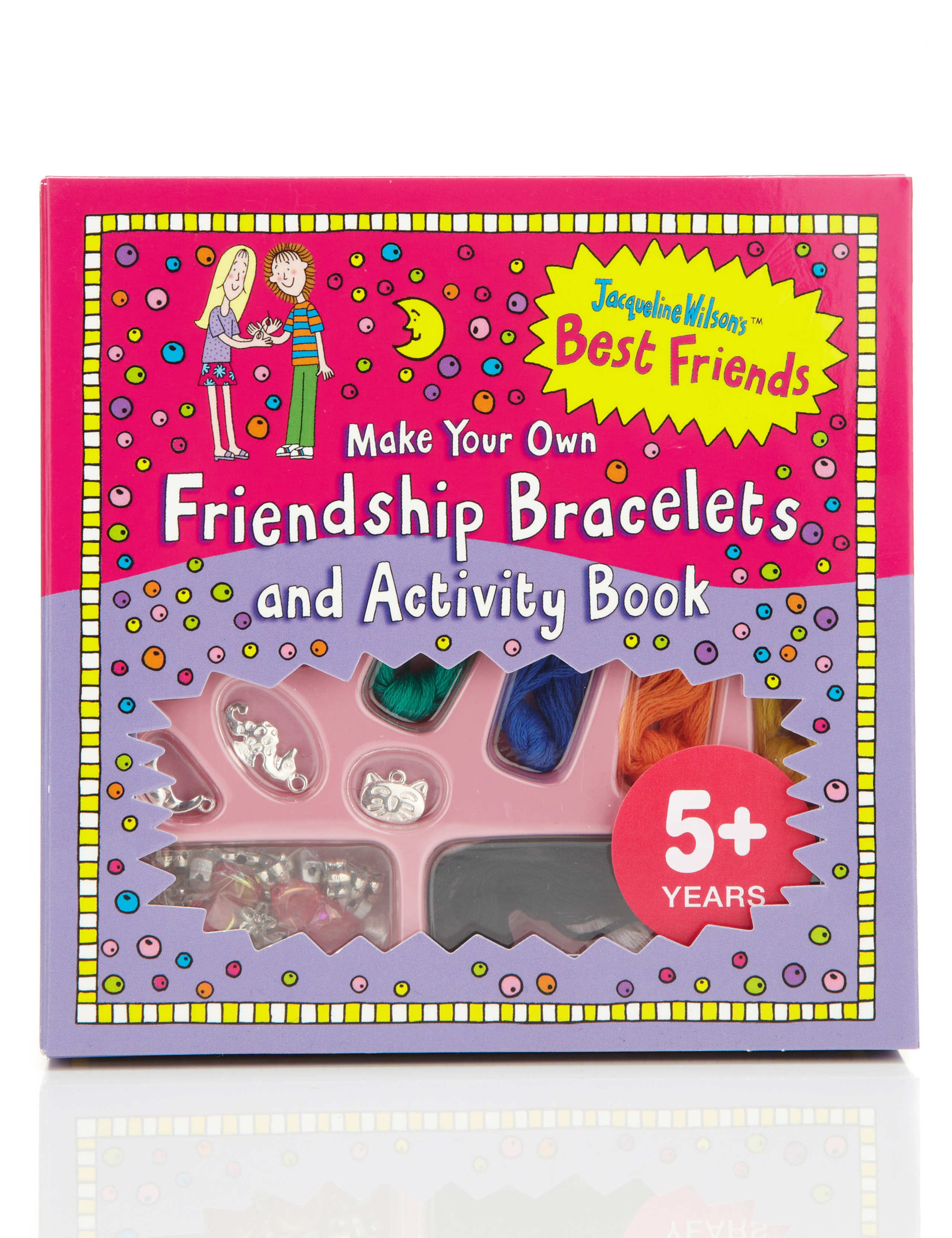 Jacqueline Wilson’s™ Best Friends Make Your Own Friendship Bracelets & Activity Book 1 of 3