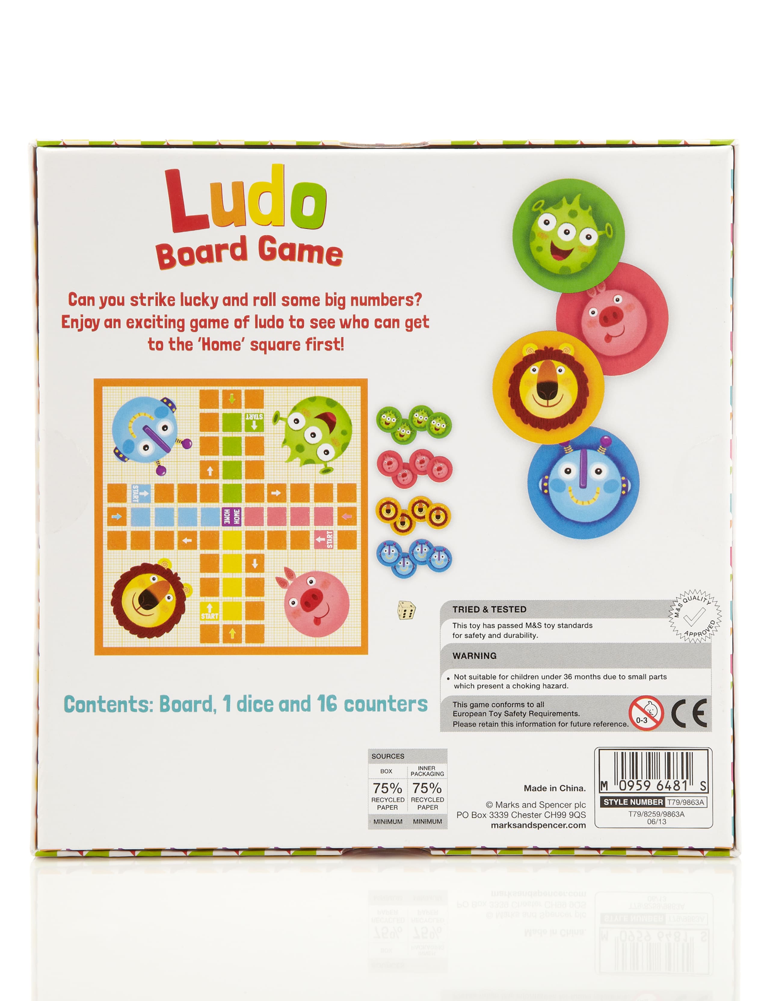 Ludo Board Game 2 of 3