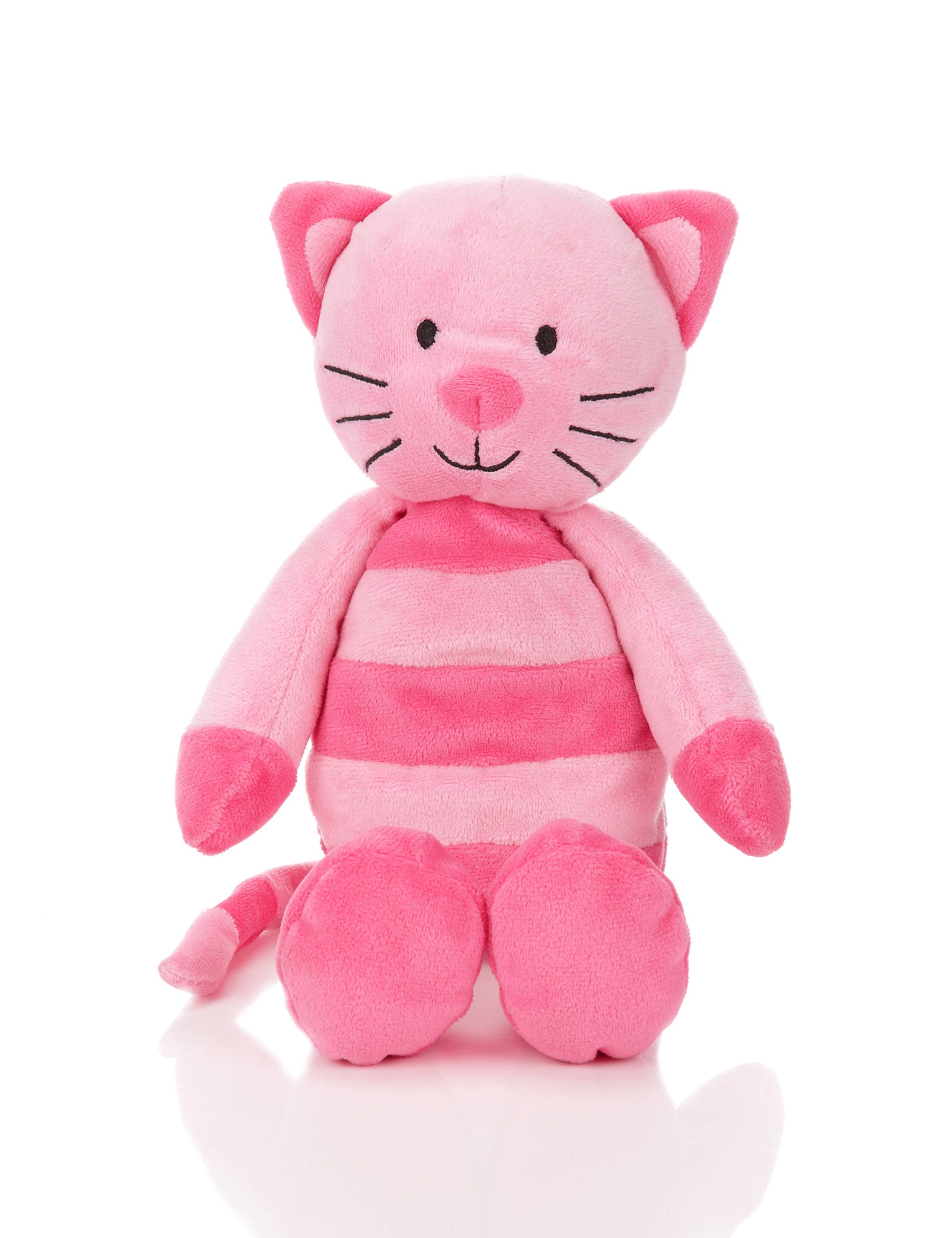 Stripy Cat Soft Toy 1 of 4