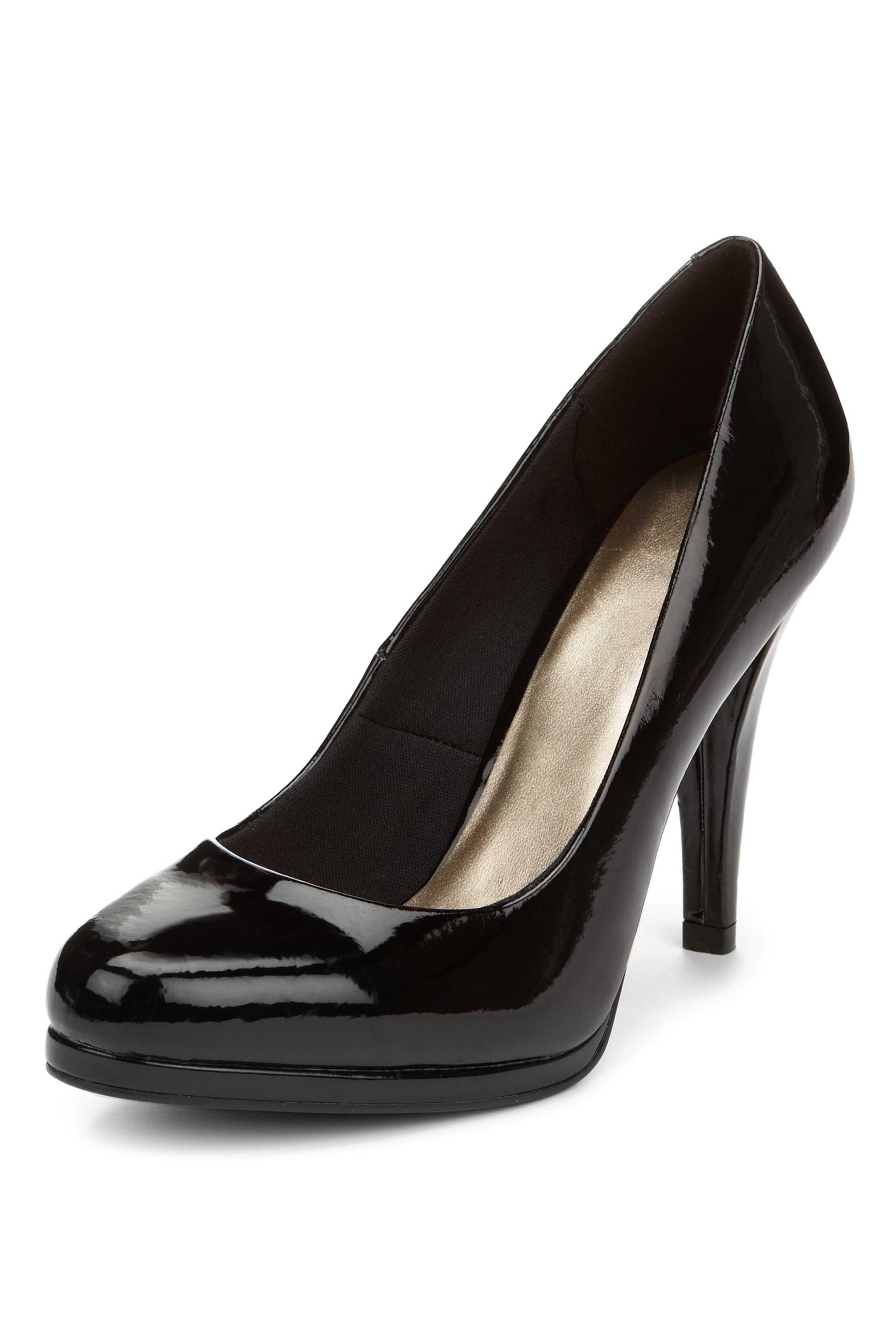 Patent Platform Court Shoes 1 of 4